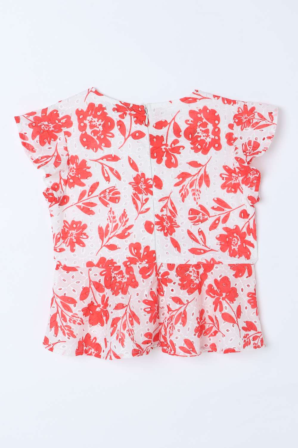 Printed-Cotton-Round-Neck-Girls-Top