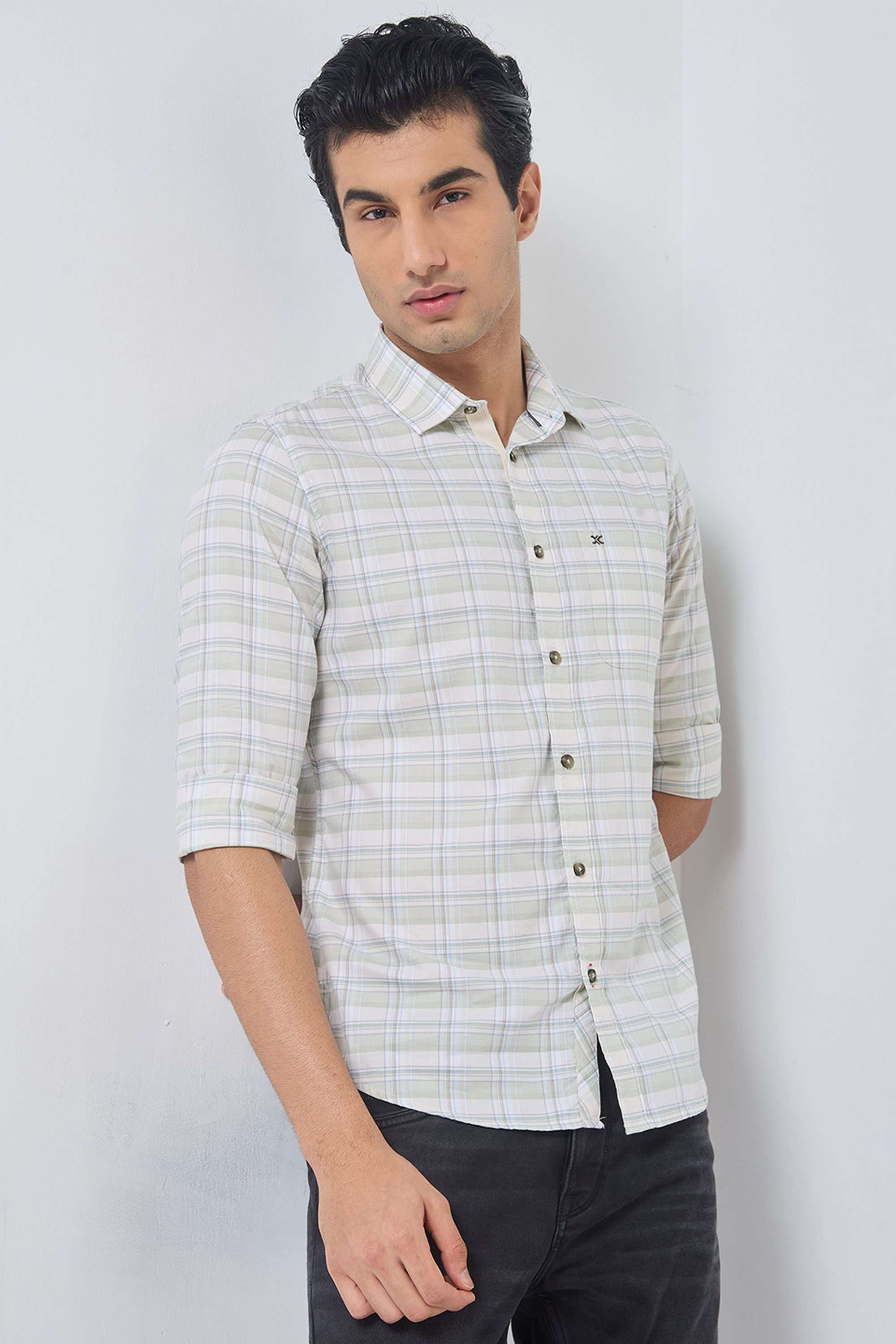 Checks-Cotton-Regular-Fit-Men-s-Shirt
