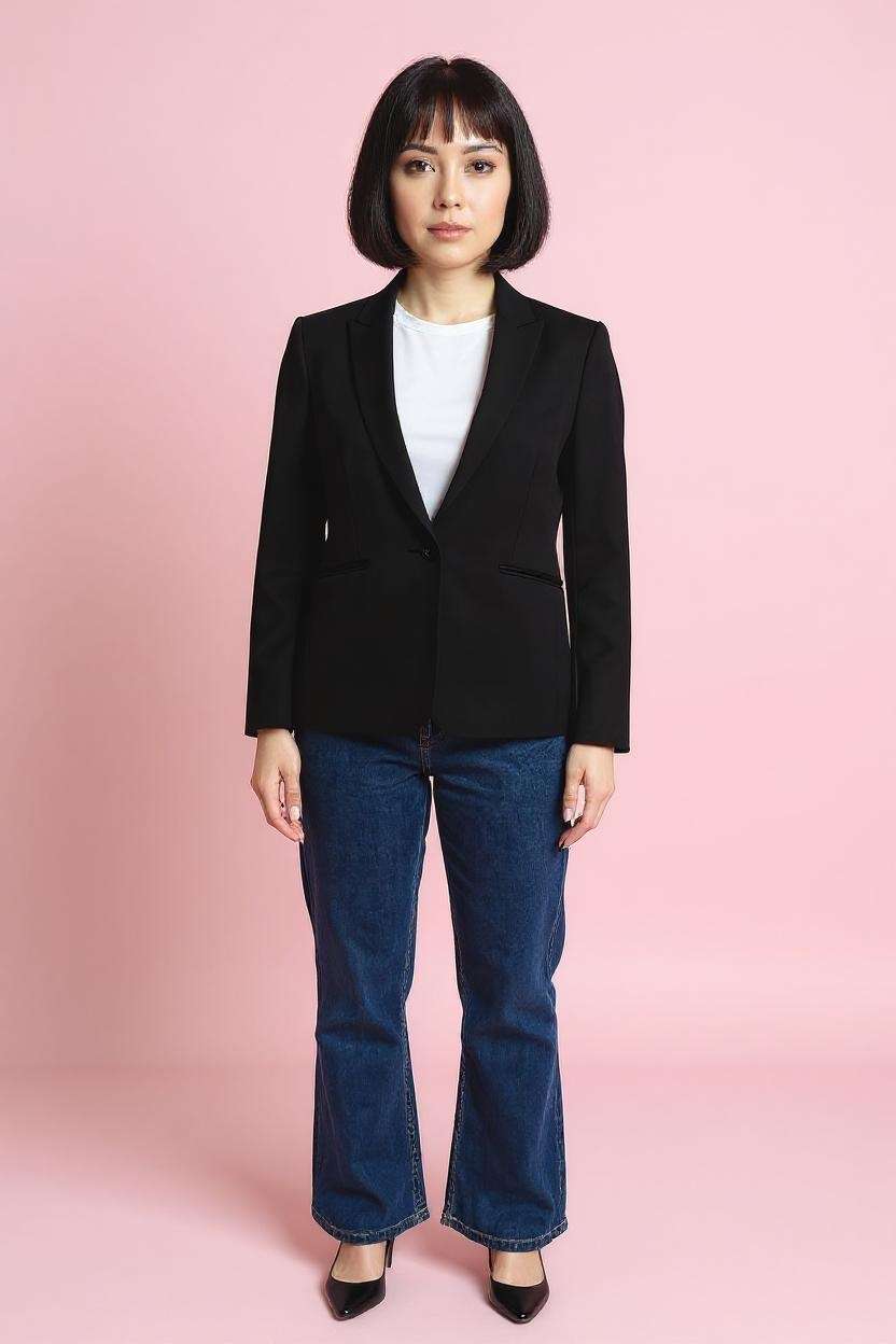 Solid-Polyester-Regular-Fit-Women-s-Formal-Blazer