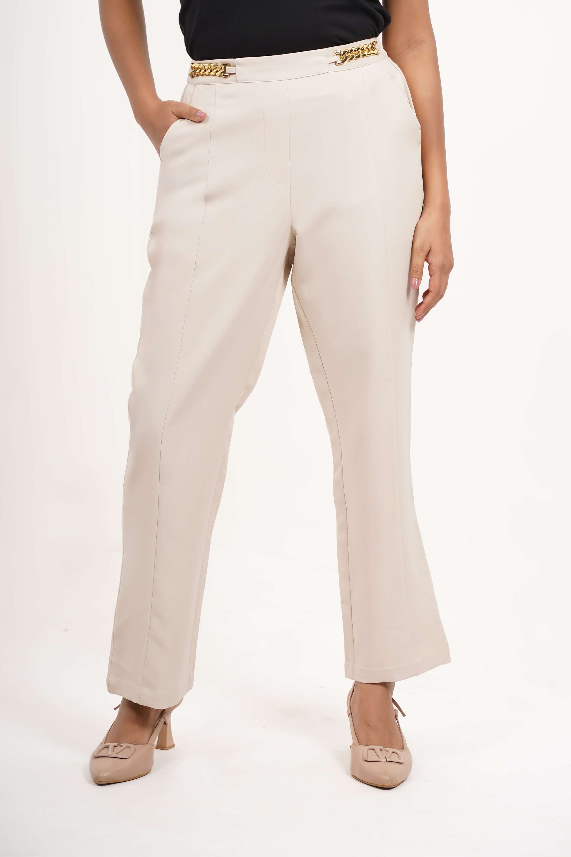 Solid-Regular-Fit-Polyester-Women-Casual-Wear-Pants