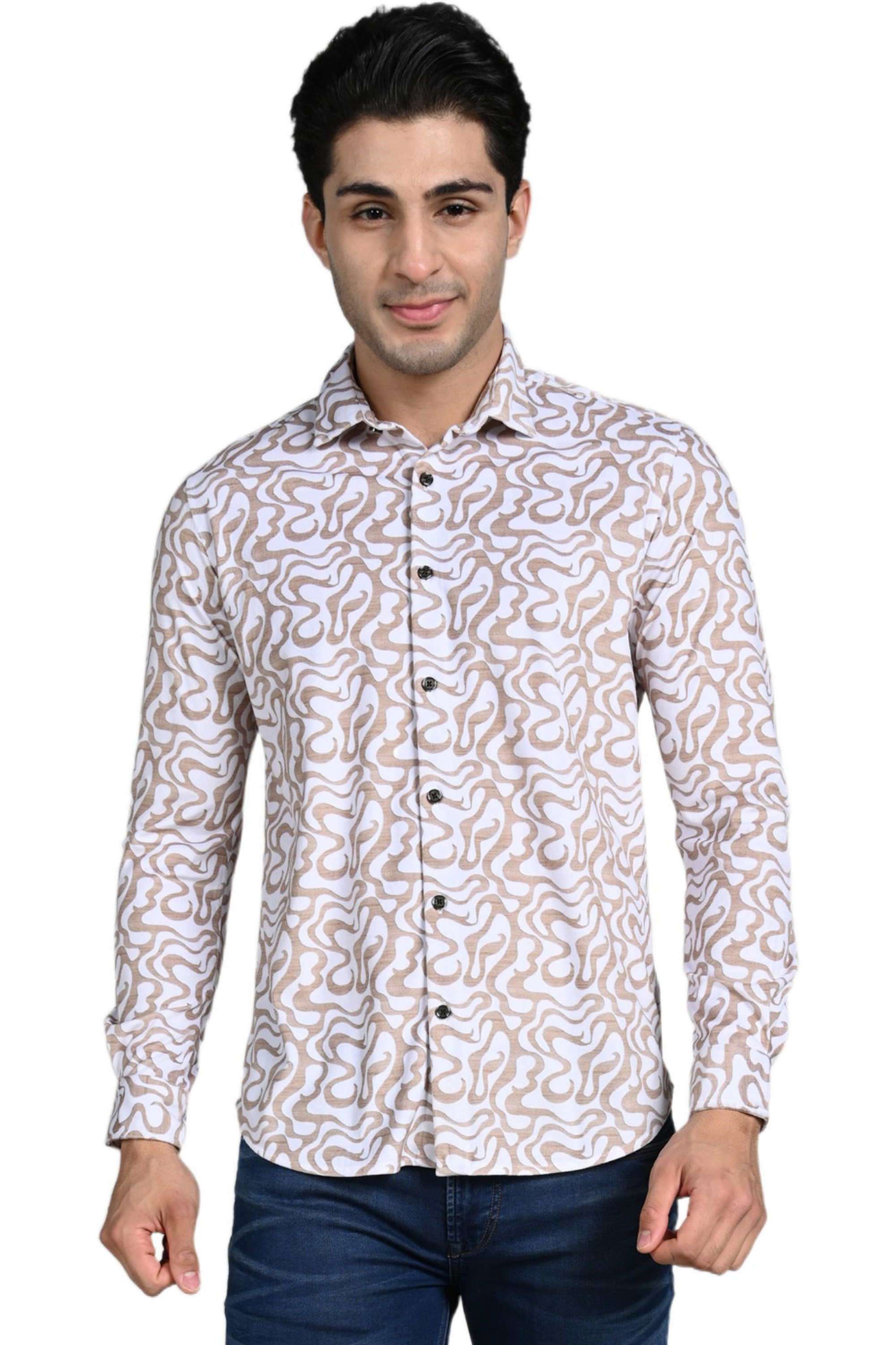 Printed-Polyester-Regular-Fit-Men-s-Casual-Shirt
