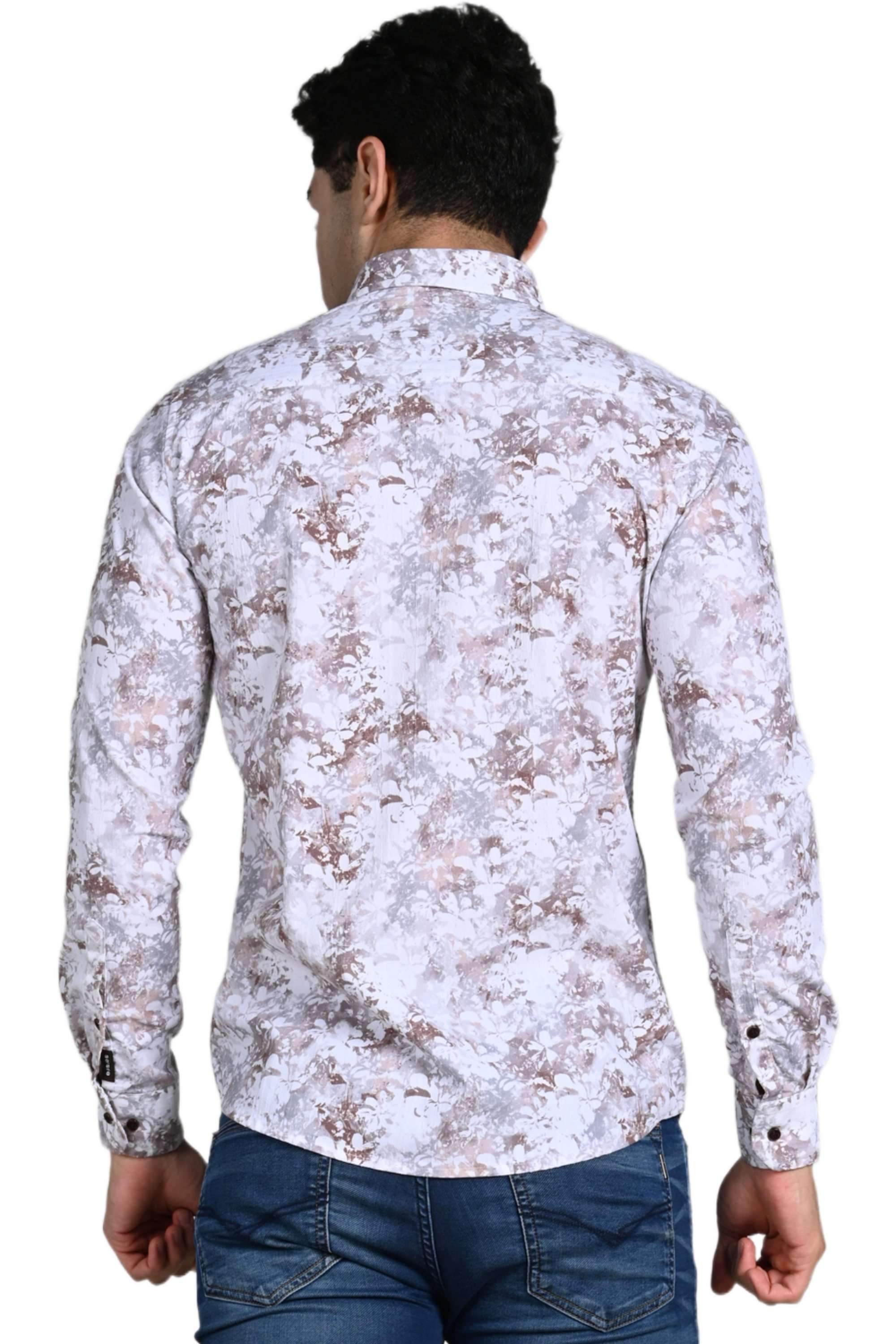 Printed-Blended-Fabric-Regular-Fit-Men-Casual-Wear-Shirt