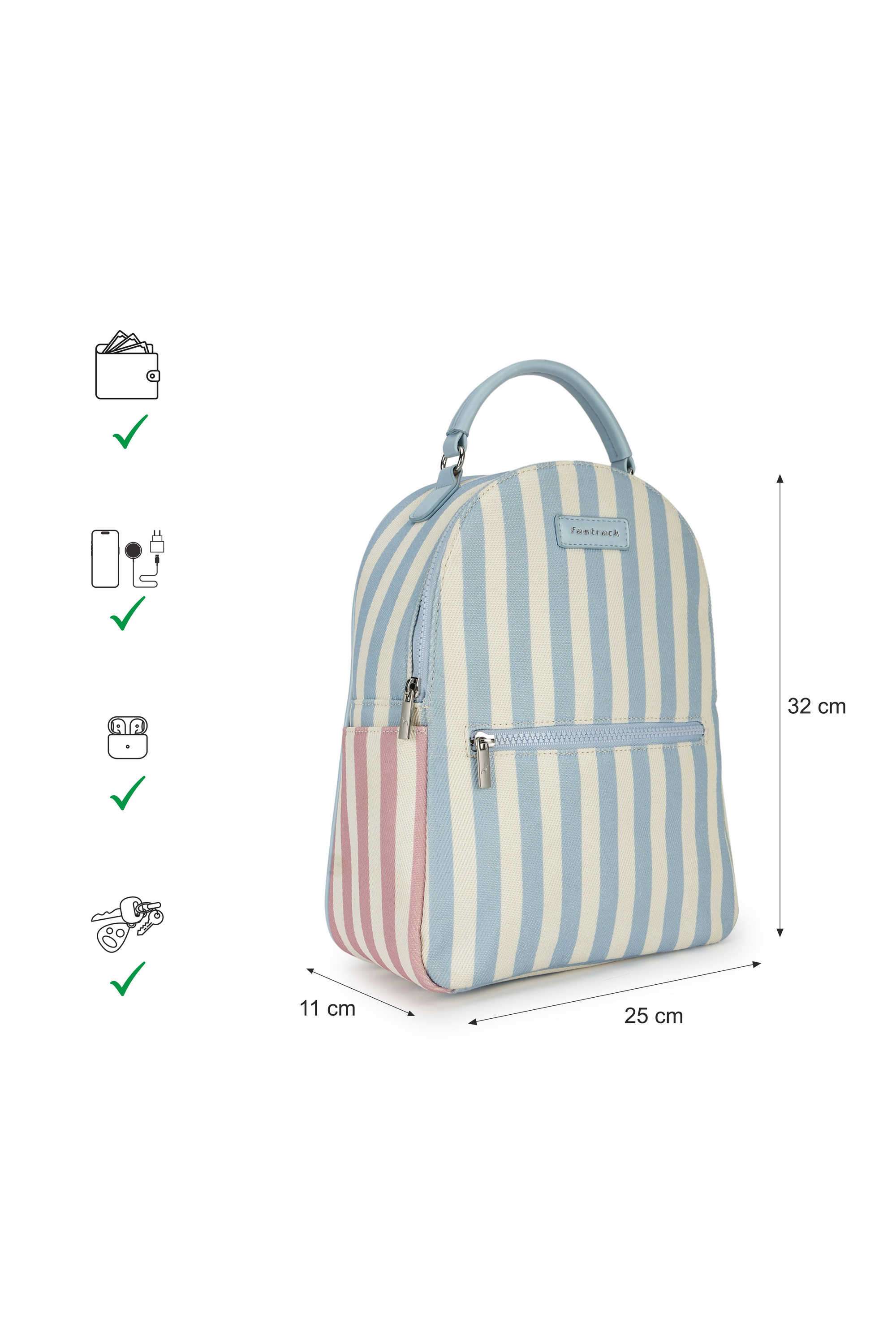 PU-Solid-Casual-Wear-Women-Backpack