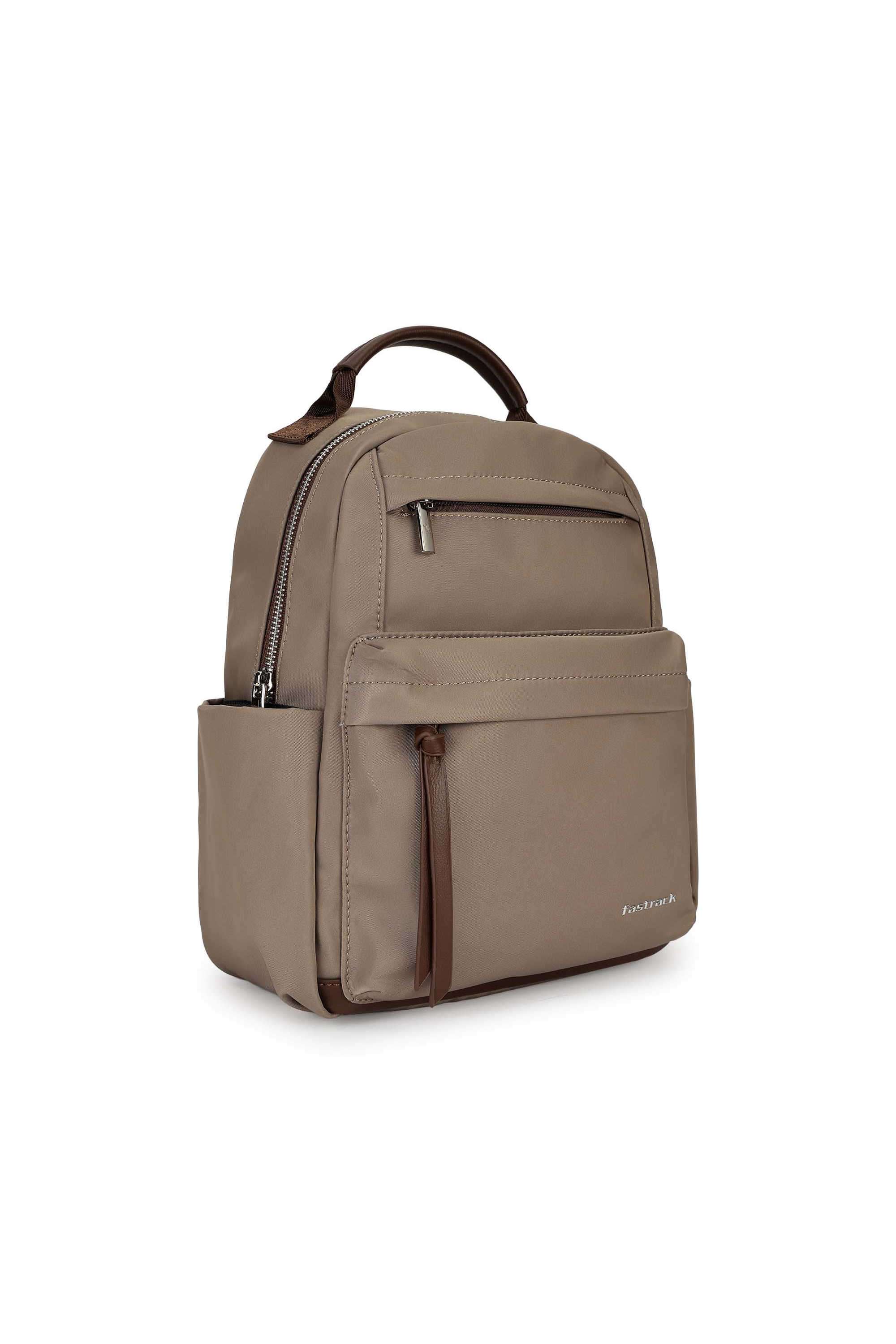 PU-Solid-Casual-Wear-Women-Backpack