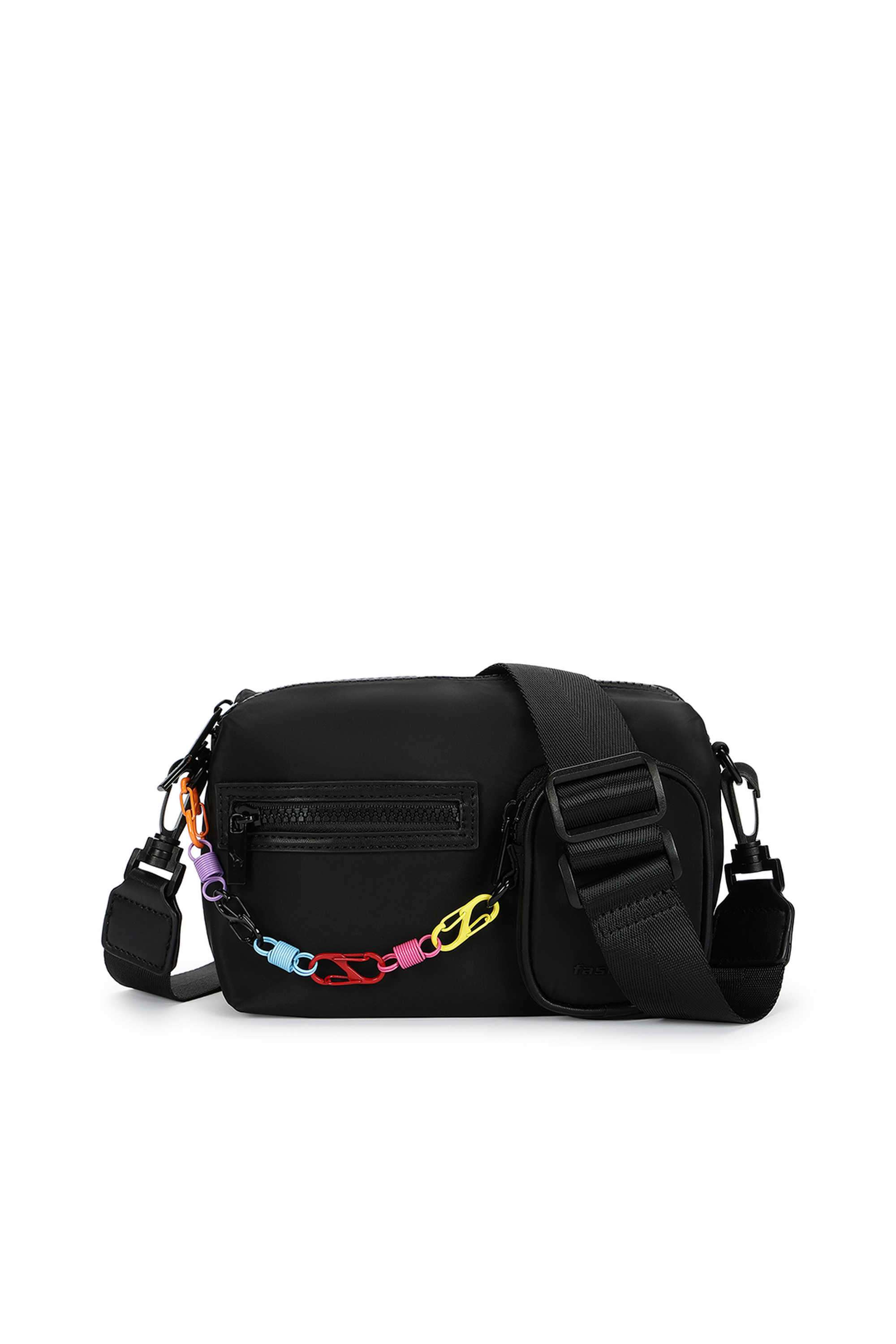 PU-Solid-Casual-Wear-Women-Sling-Bag