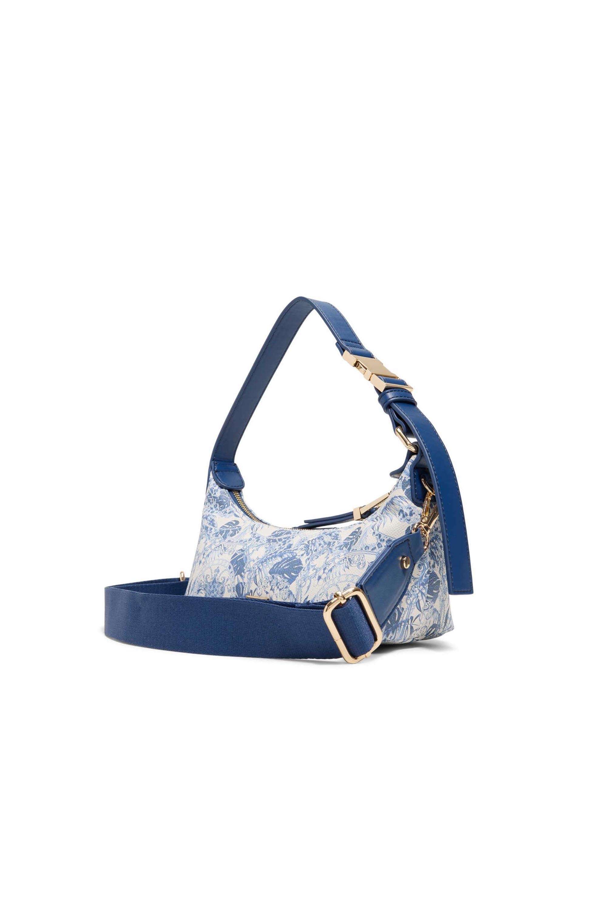 Zipper-Synthetic-Printed-Women-Shoulder-Bag