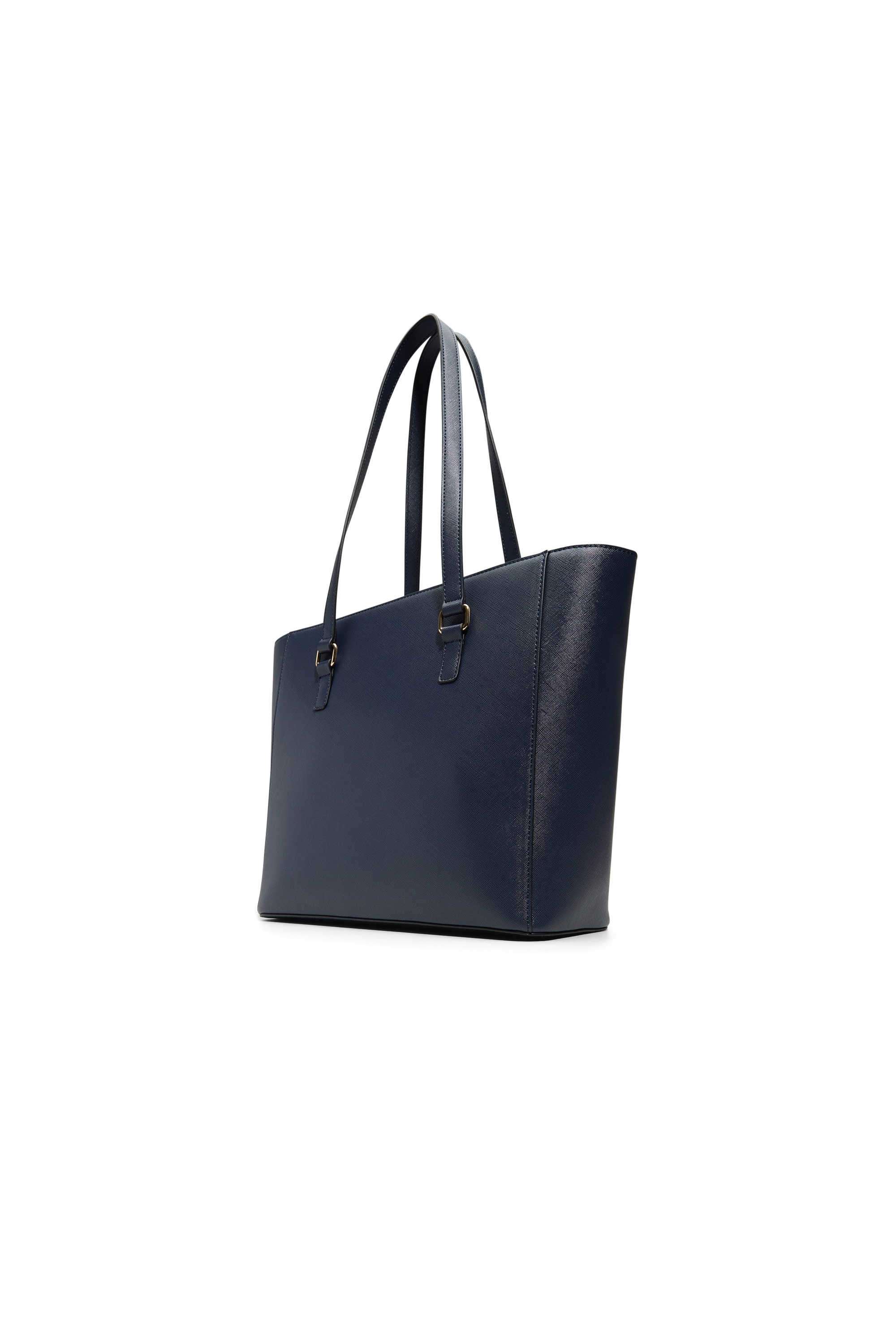 Zipper-Synthetic-Solid-Women-Tote-Bag