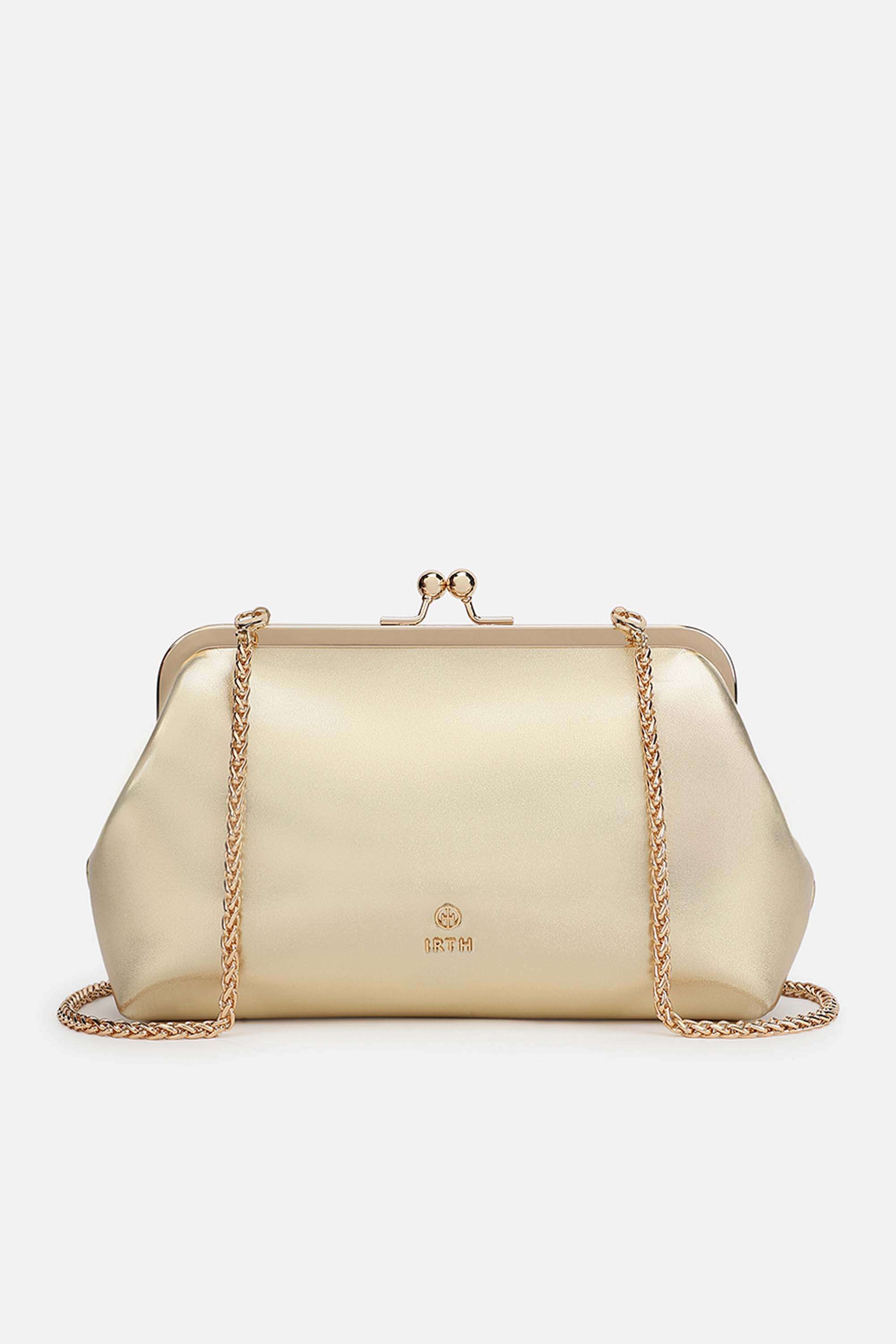 Kiss-Lock-PU-Women-Casual-Wear-Clutches