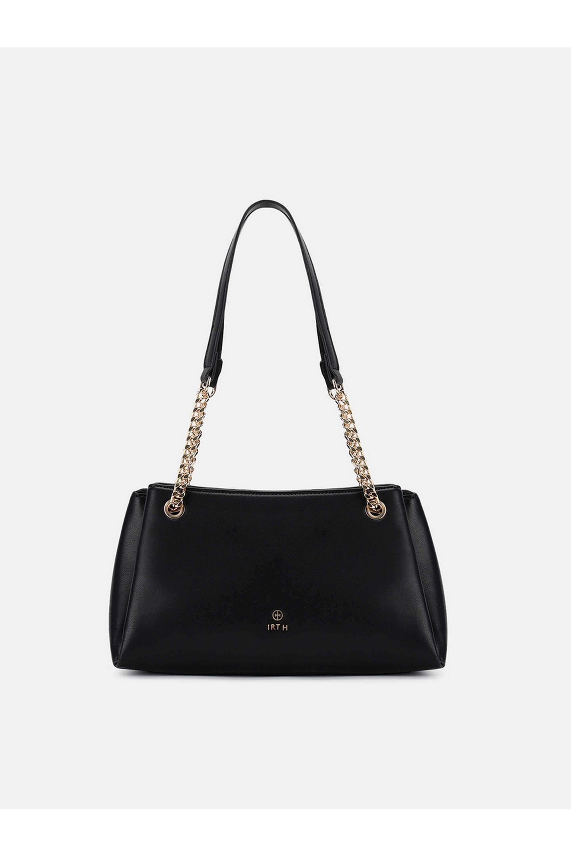 PU-Solid-Casual-Wear-Women-Shoulder-Bag