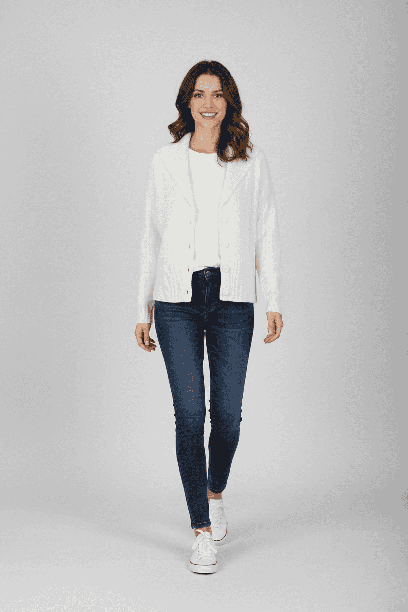 Solid-Hooded-Blended-Fabric-Women-s-Pullover