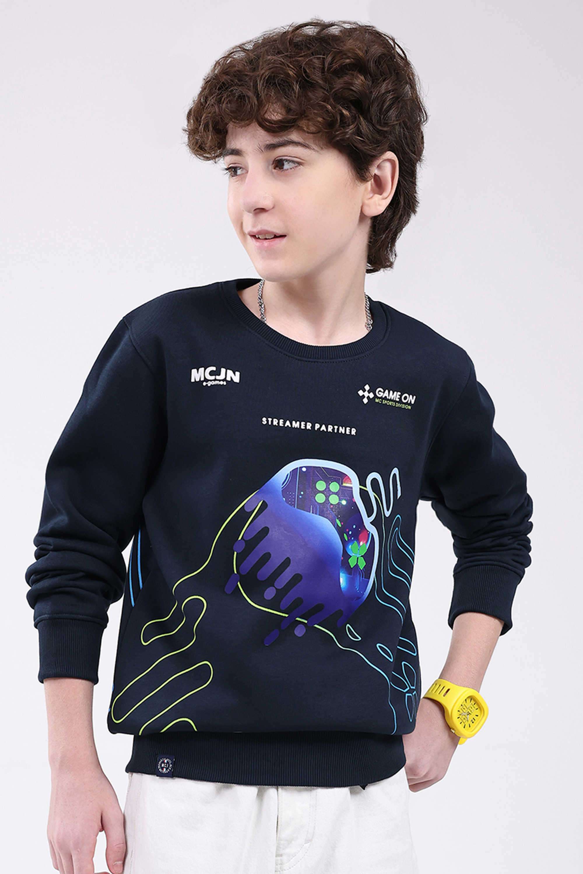 Printed-Cotton-Blend-Round-Neck-Boys-Sweatshirt