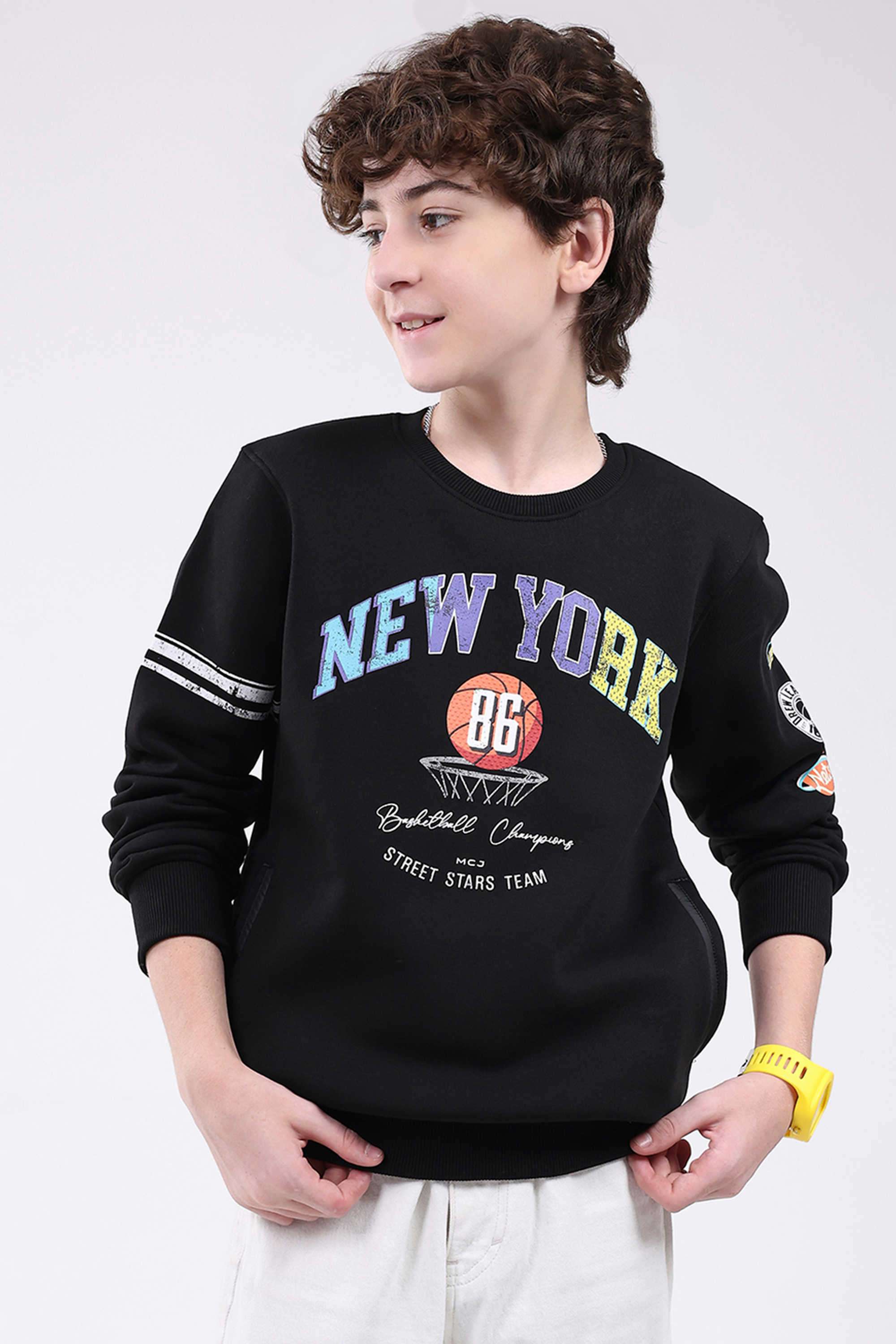 Printed-Cotton-Blend-Round-Neck-Boys-Sweatshirt