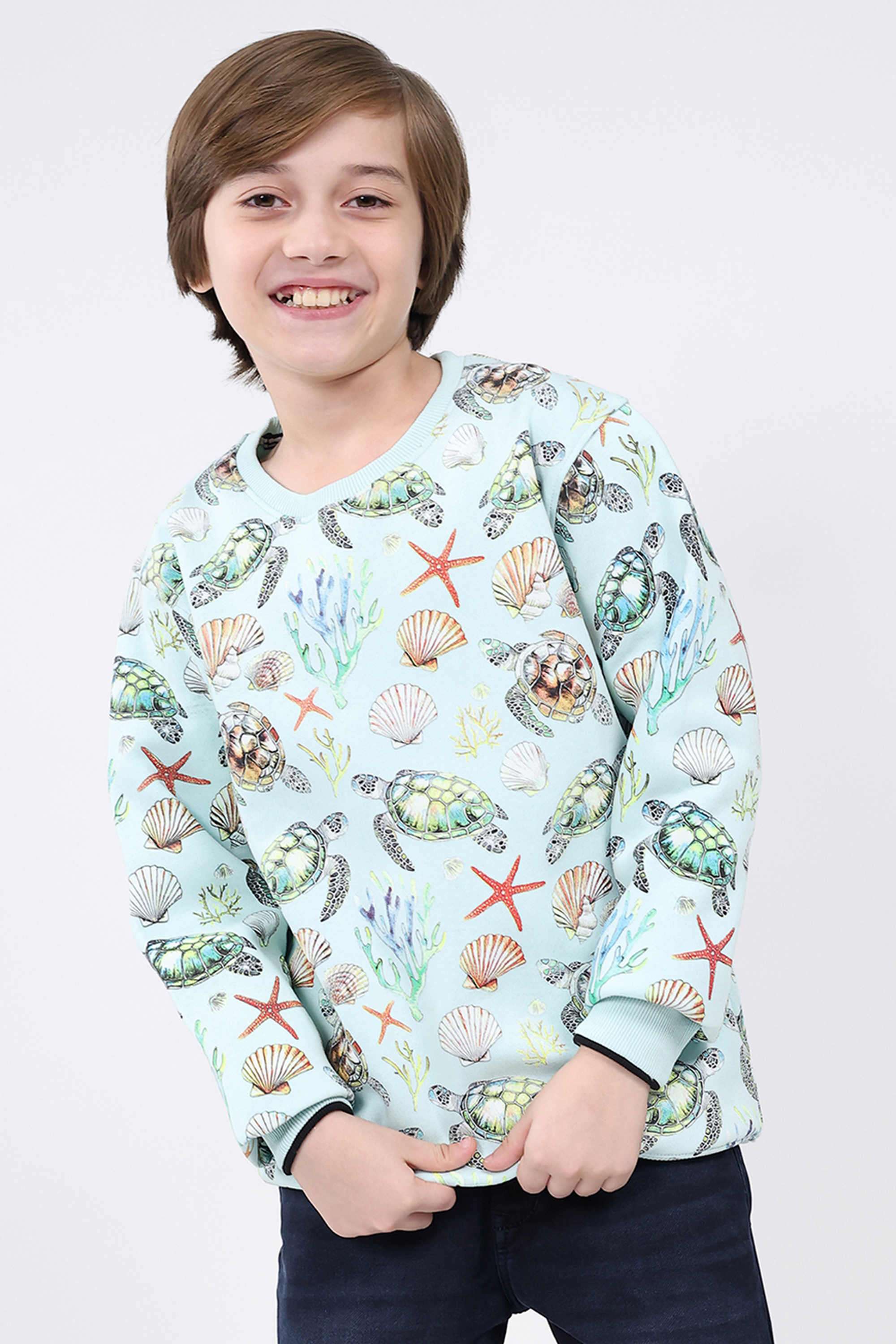 Printed-Cotton-Blend-Round-Neck-Boys-Sweatshirt