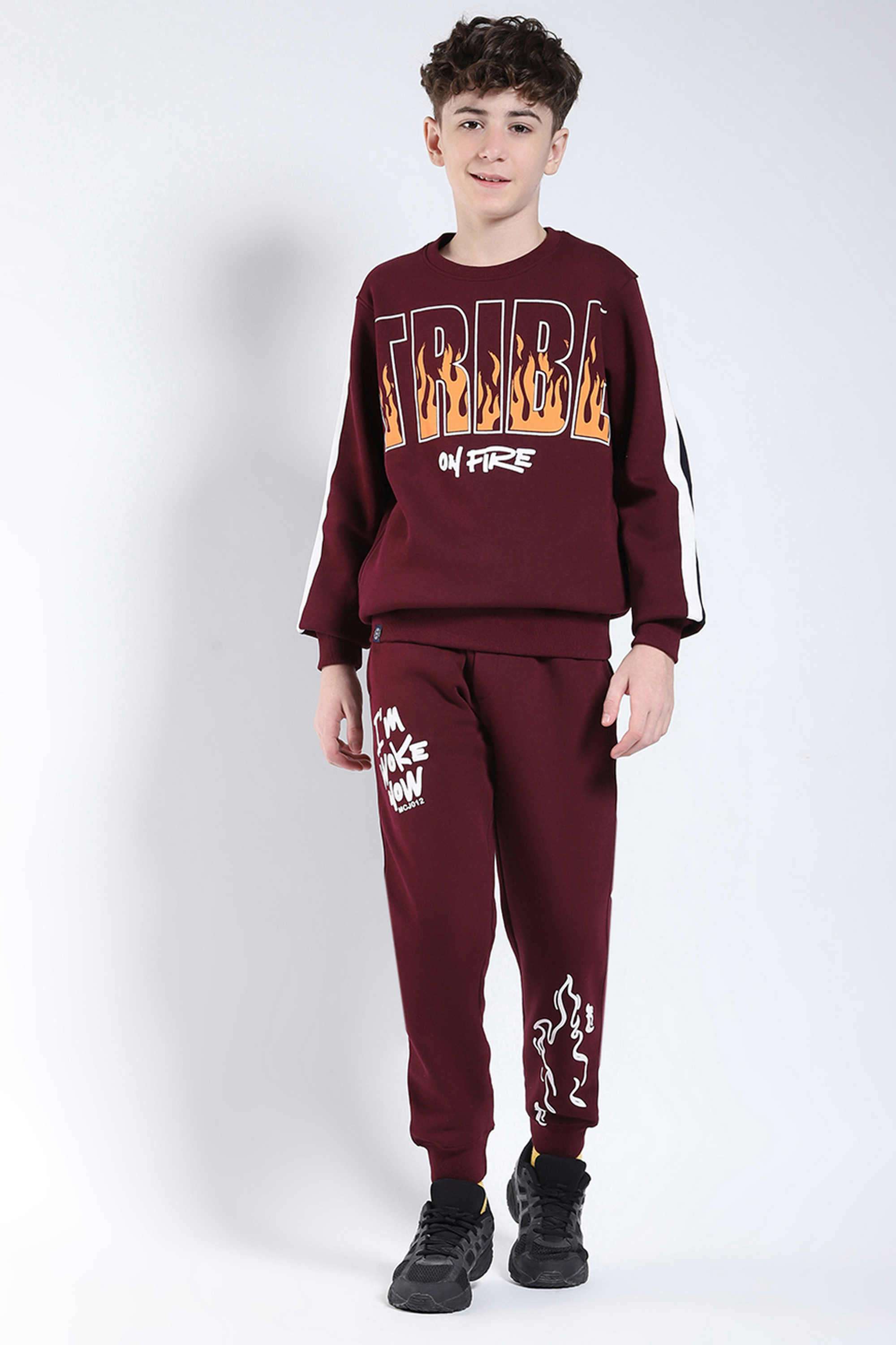 Printed-Cotton-Blend-Regular-Fit-Boys-Tracksuit