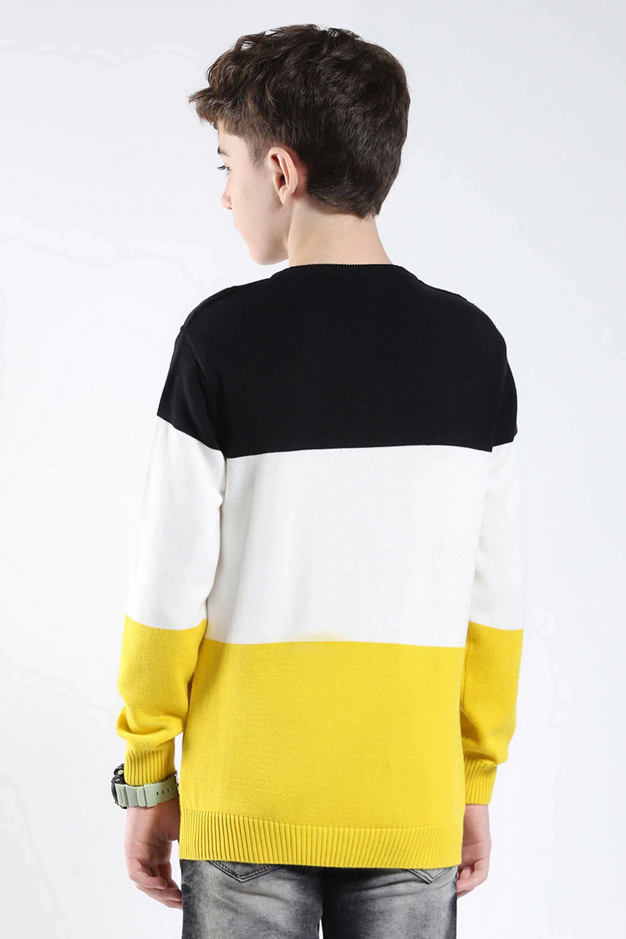 Stripes-Cotton-Round-Neck-Boys-Pullover