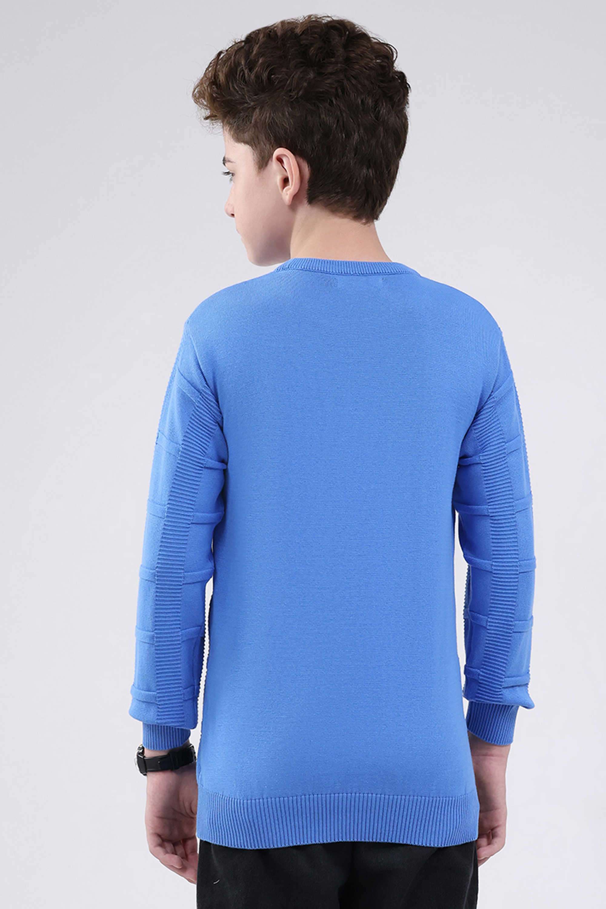 Stripes-Cotton-Round-Neck-Boys-Pullover