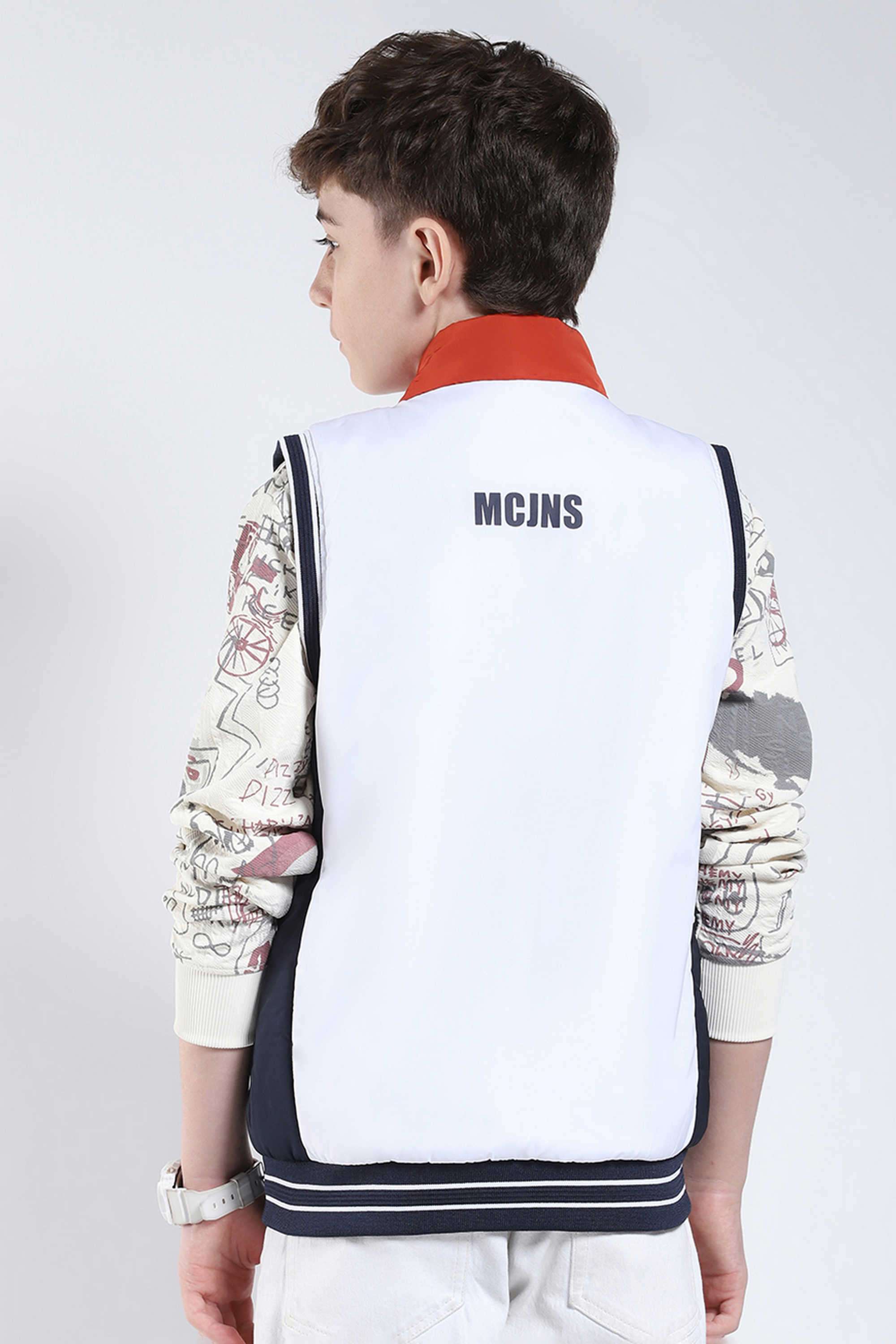 Solid-Blended-Fabric-Collared-Boys-Jacket