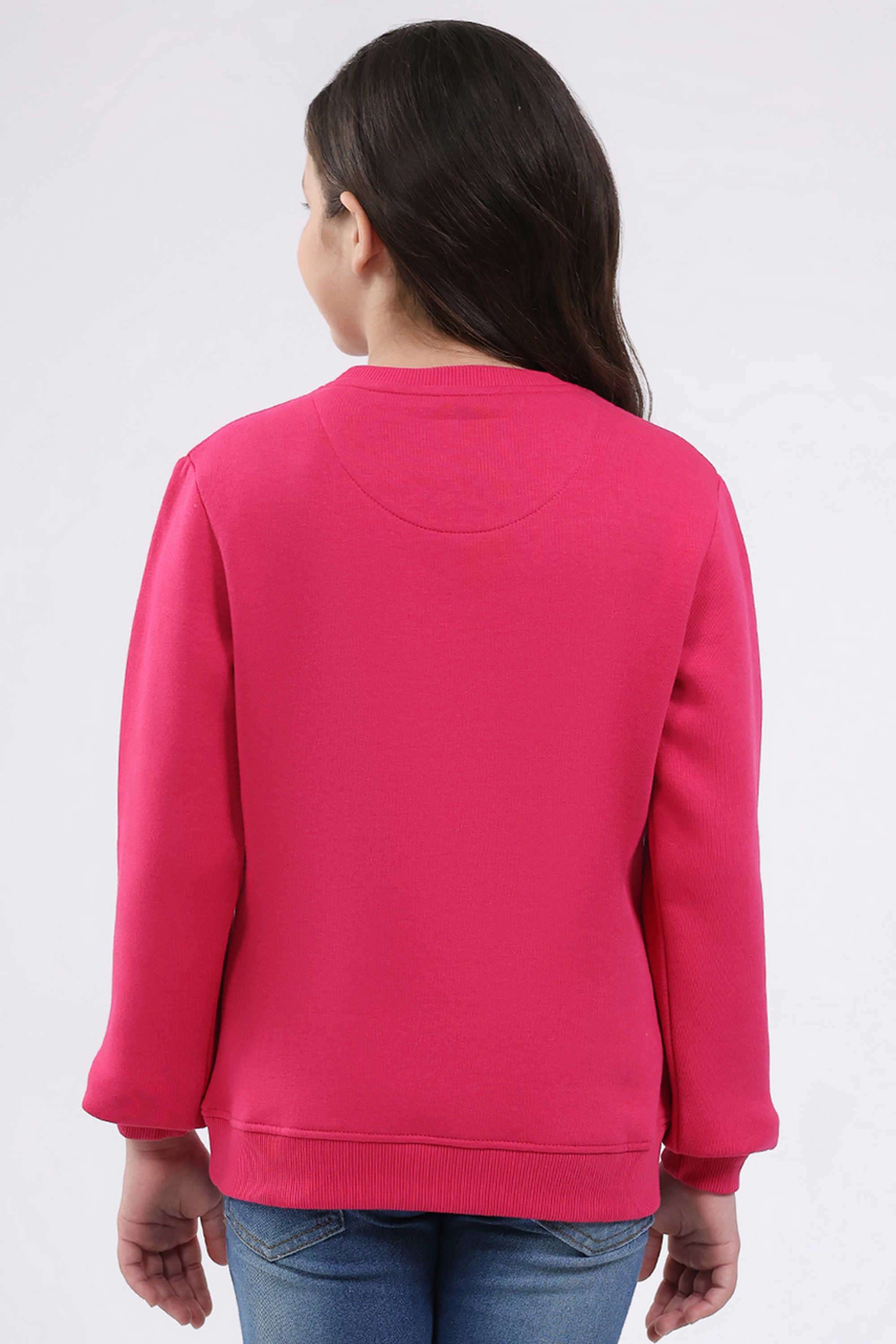 Printed-Cotton-Blend-Round-Neck-Girls-Sweatshirt