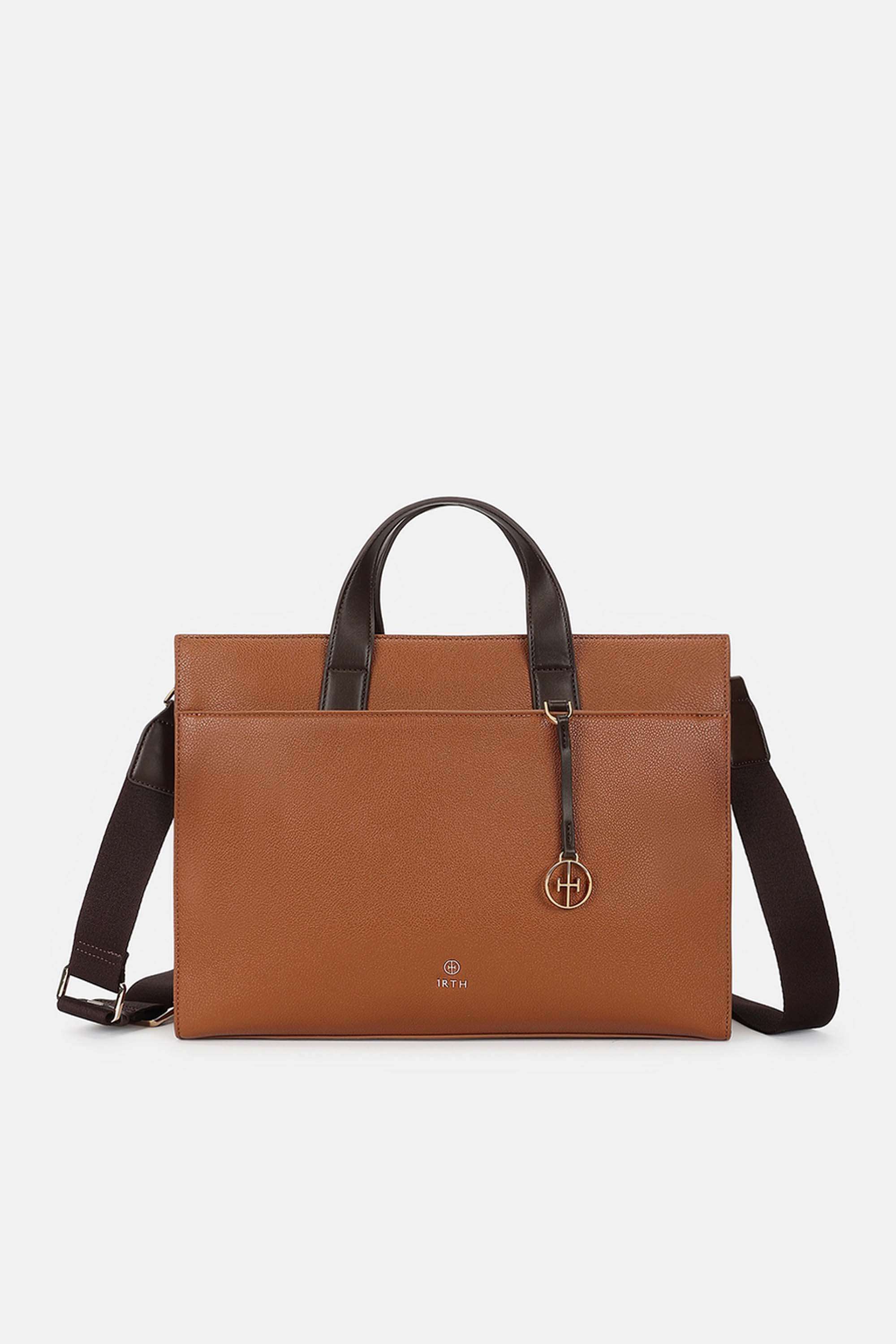 Zipper-PU-Women-Casual-Wear-Laptop-Bag