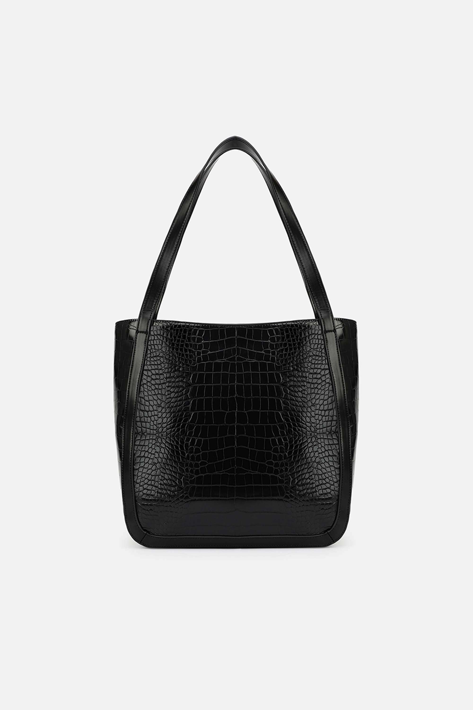 Zipper-PU-Women-Formal-Wear-Tote-Bag