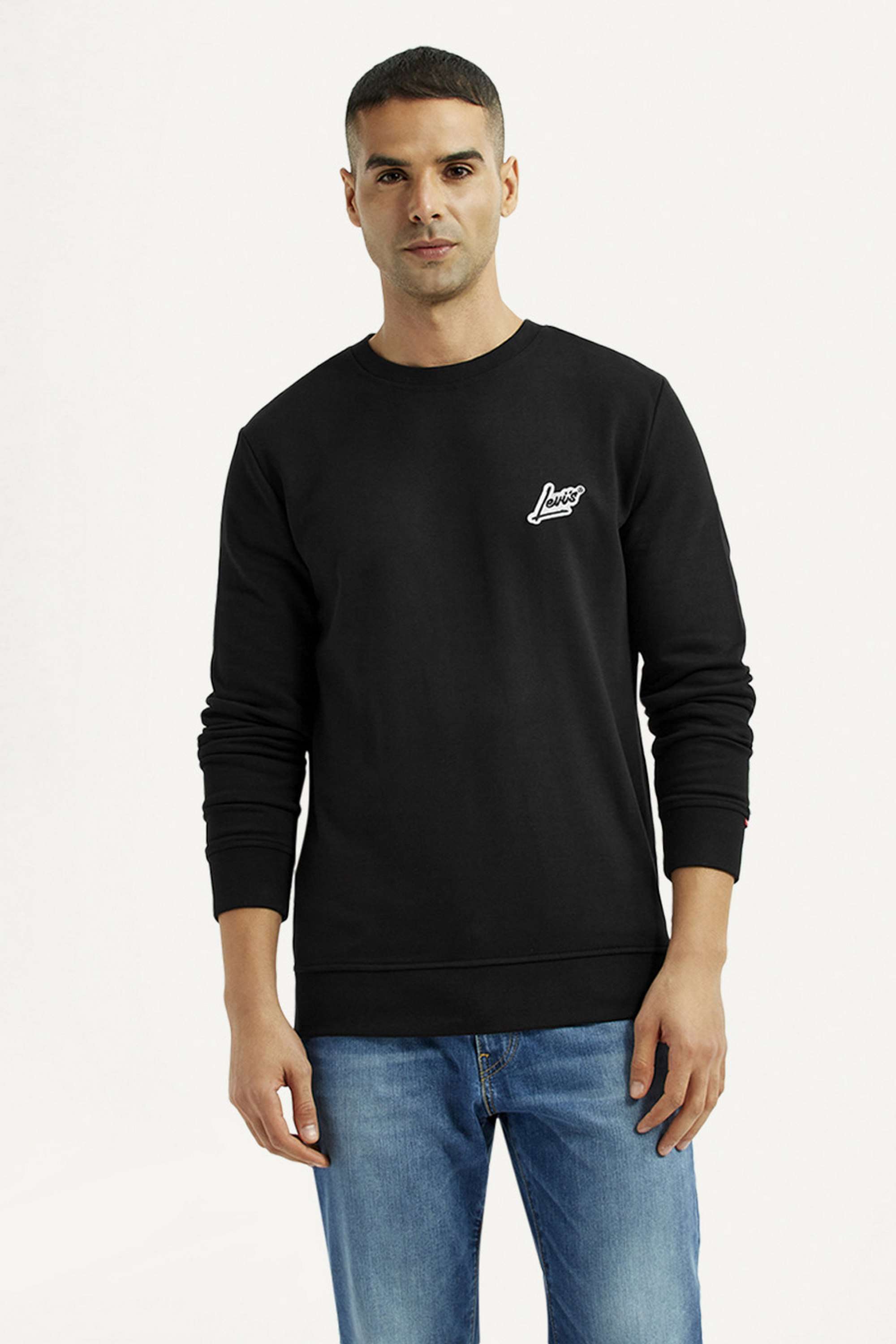 Printed-Blended-Fabric-Round-Neck-Men-s-Sweatshirt