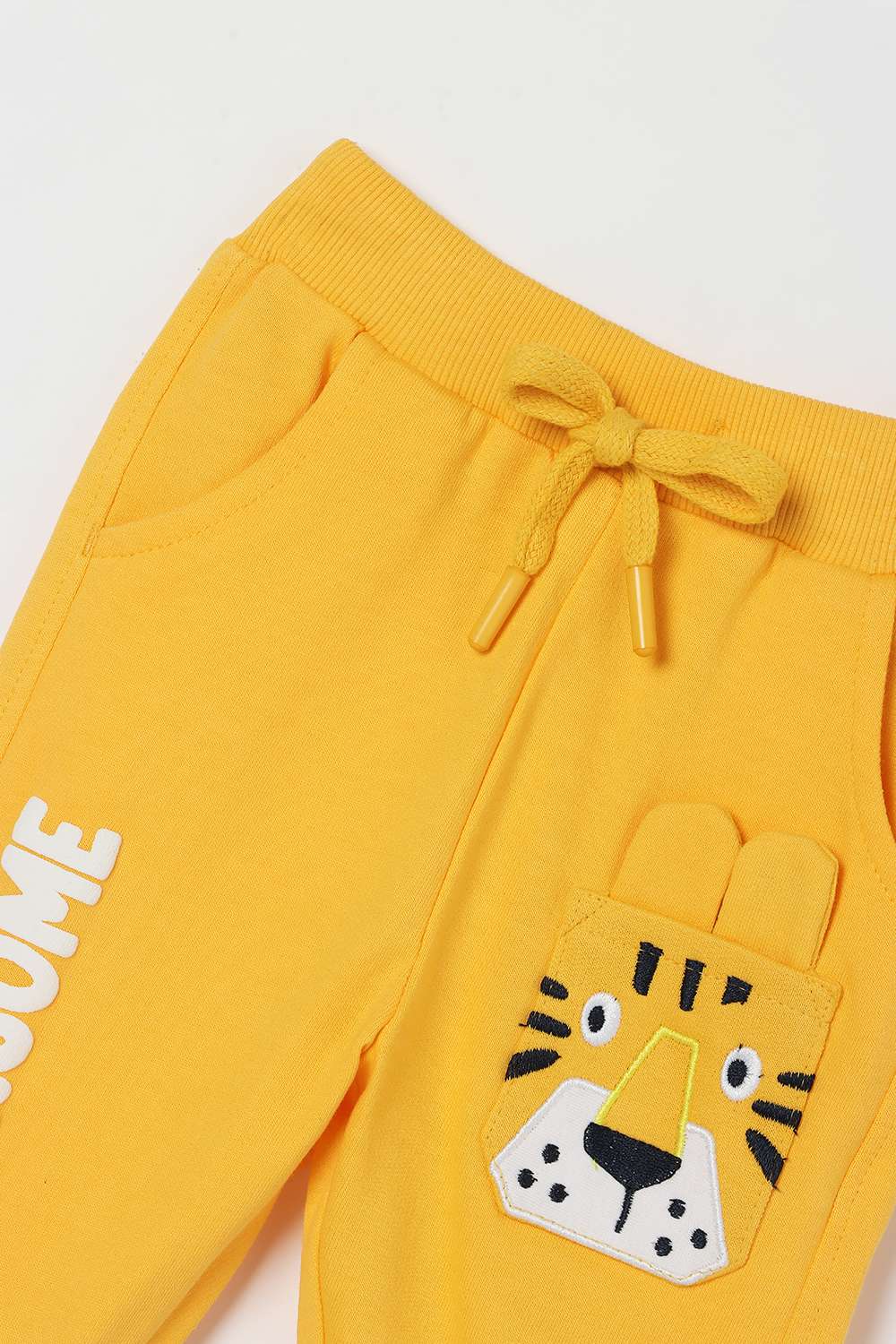 Typographic-Cotton-Regular-Fit-Infant-Boys-Joggers
