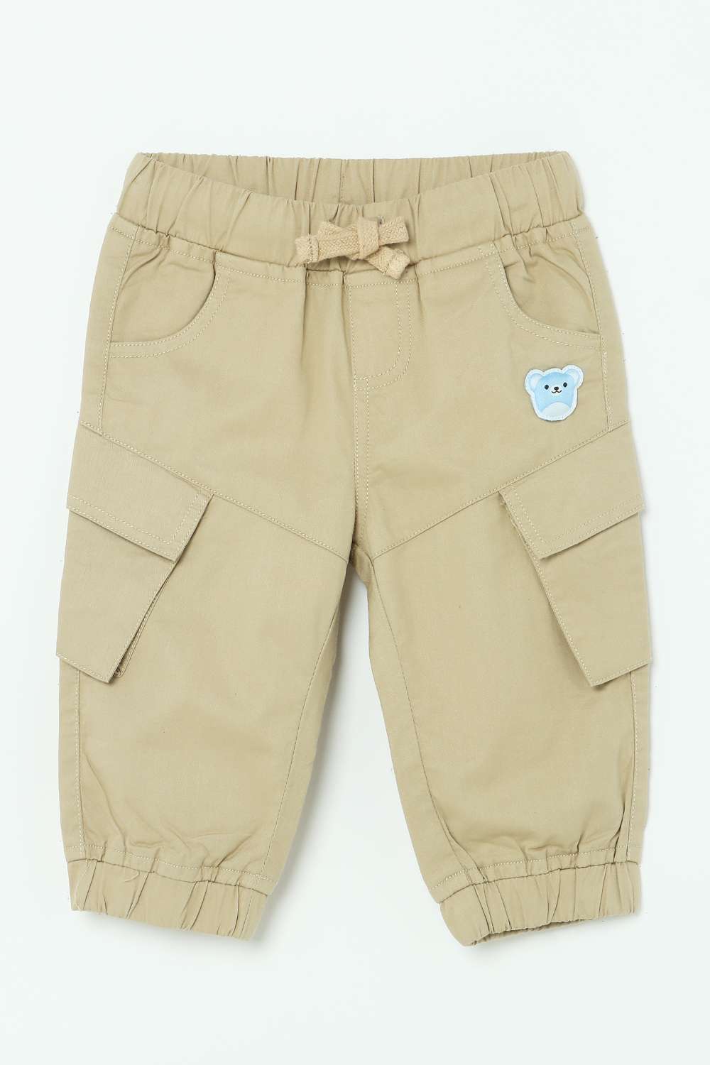 Solid-Cotton-Regular-Fit-Regular-Fit-Ankle-Length-Infant-Boys-Track-Pants
