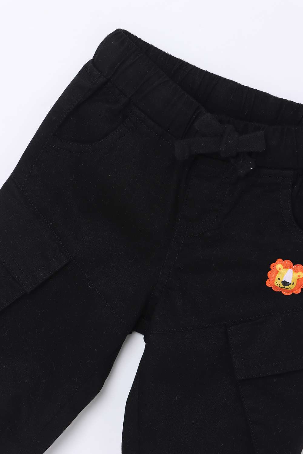 Solid-Cotton-Regular-Fit-Regular-Fit-Ankle-Length-Infant-Boys-Track-Pants