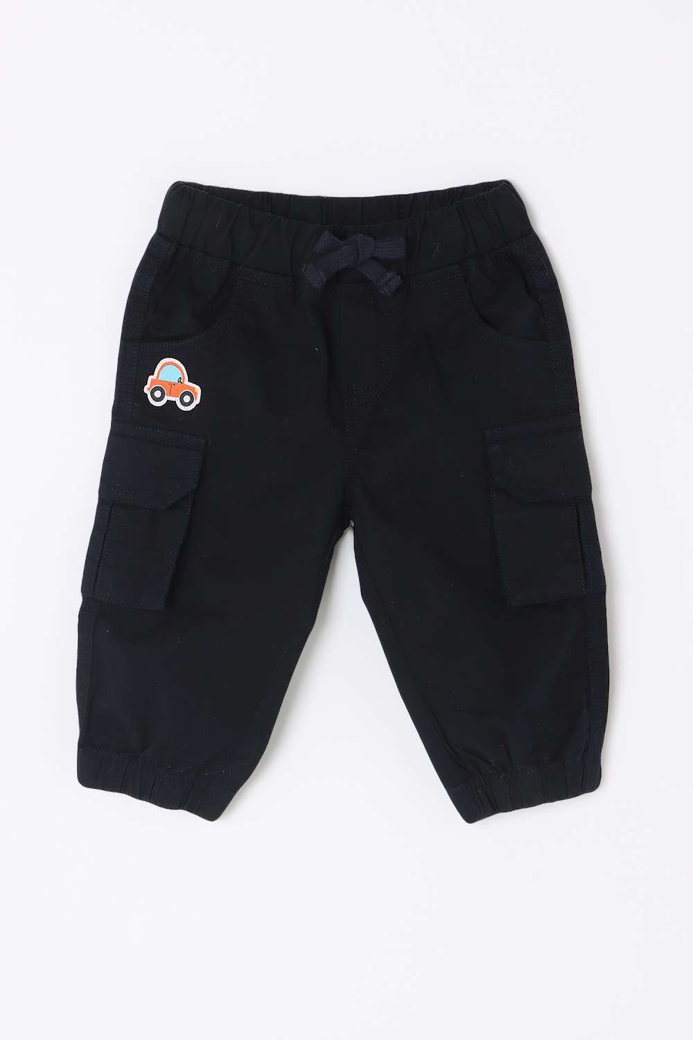 Solid-Cotton-Regular-Fit-Regular-Fit-Ankle-Length-Infant-Boys-Track-Pants