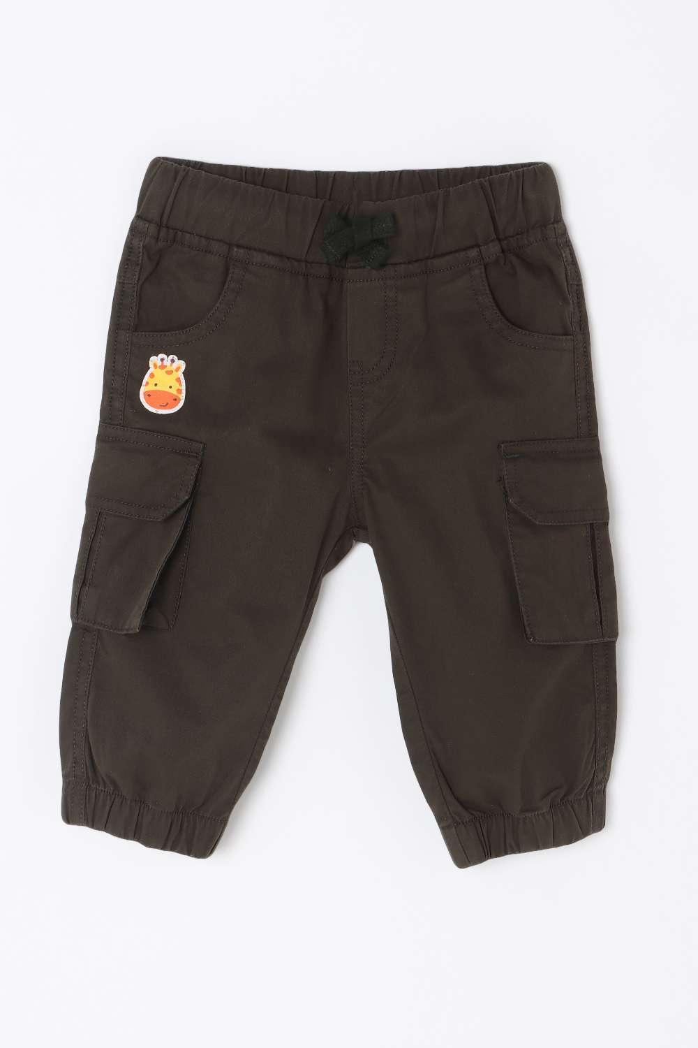 Solid-Cotton-Regular-Fit-Regular-Fit-Ankle-Length-Infant-Boys-Track-Pants