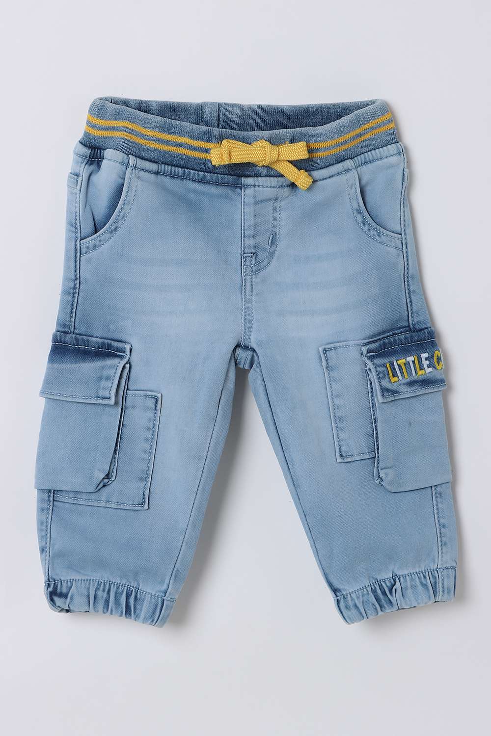 Solid-Denim-Straight-Fit-Infant-Boys-Joggers
