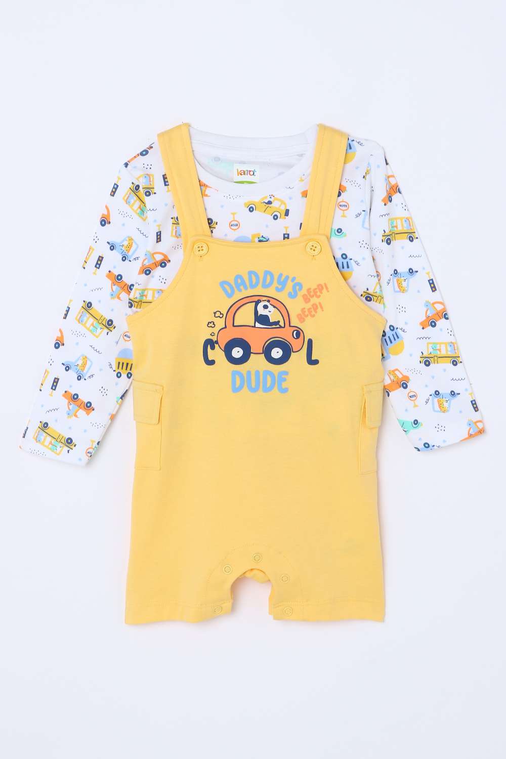 Printed-Cotton-Regular-Fit-Infant-Boys-Dungaree