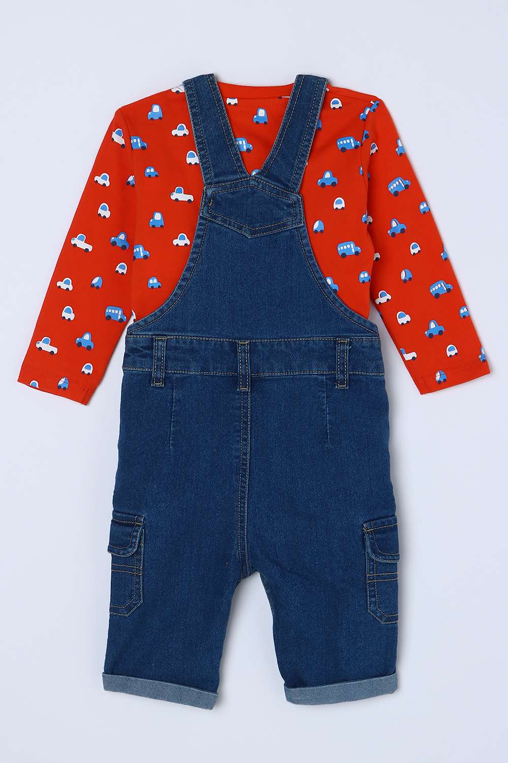Embroidered-Jersey-Regular-Fit-Infant-Boys-Dungaree