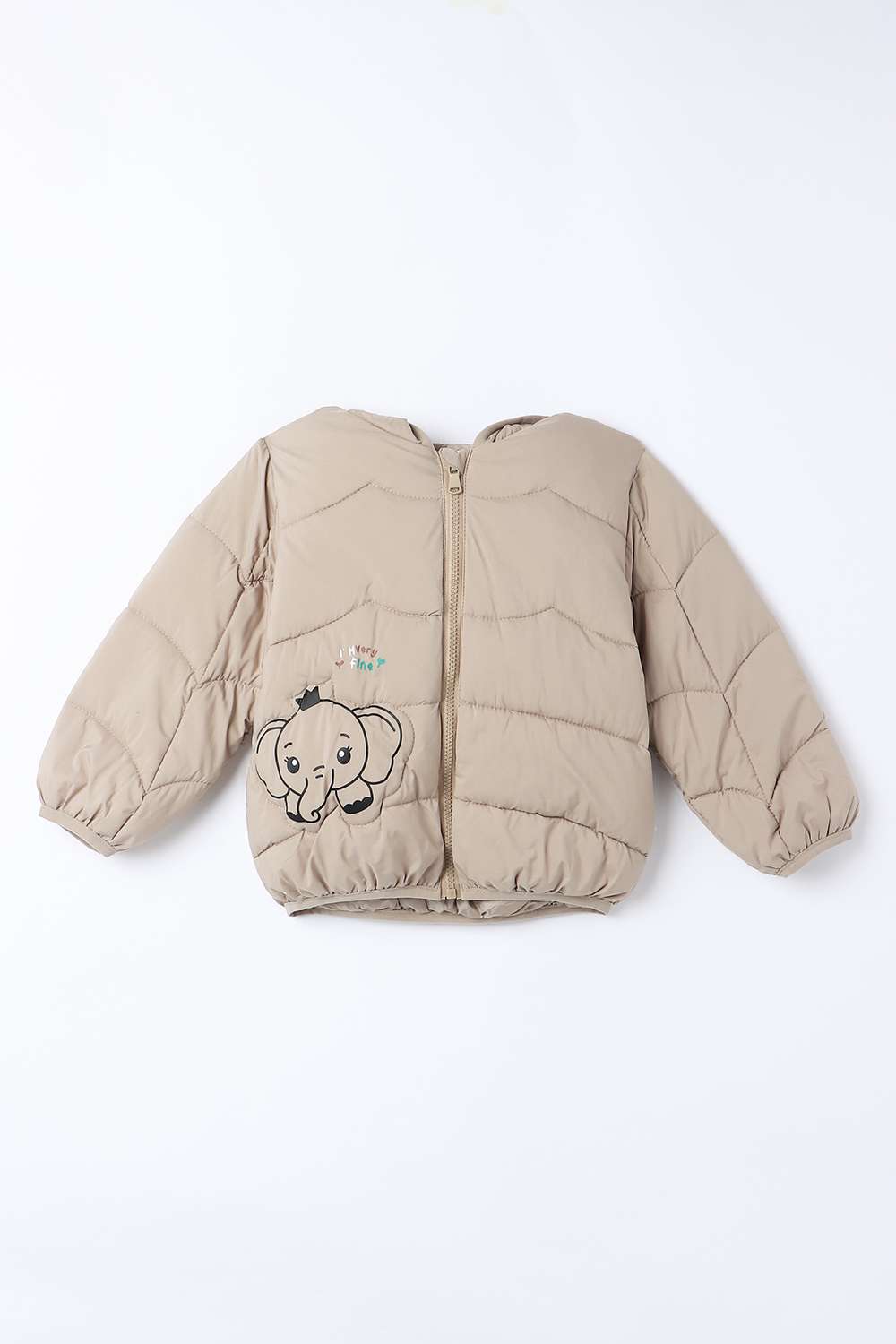 Solid-Polyester-Hooded-Infant-Boys-Jacket