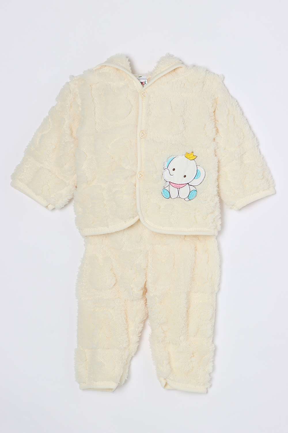 Printed-Faux-Fur-Regular-Fit-Infant-Boys-Clothing-Set