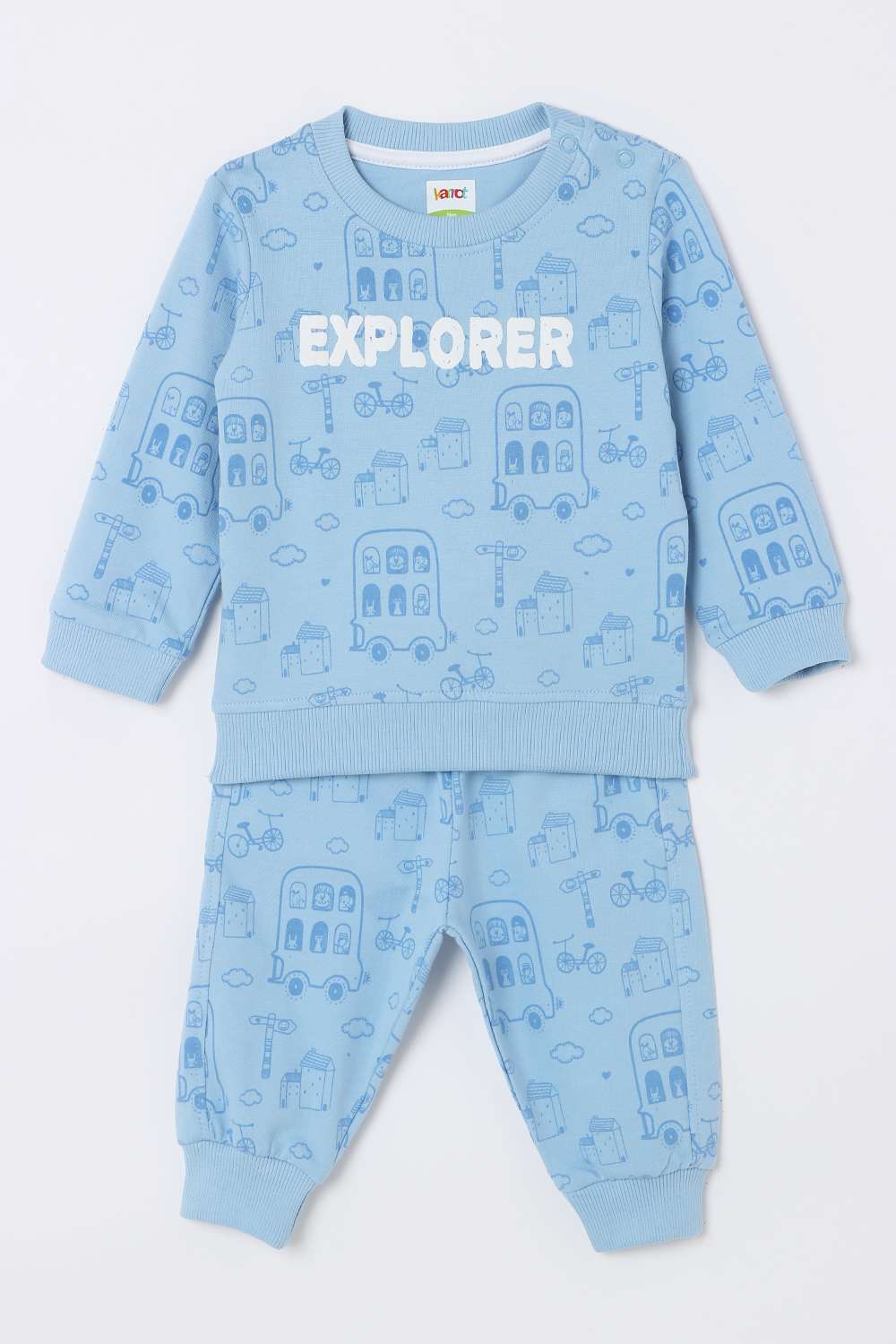 Cotton-Regular-Fit-Infant-Boys-Casual-Wear-Co-Ord-Set
