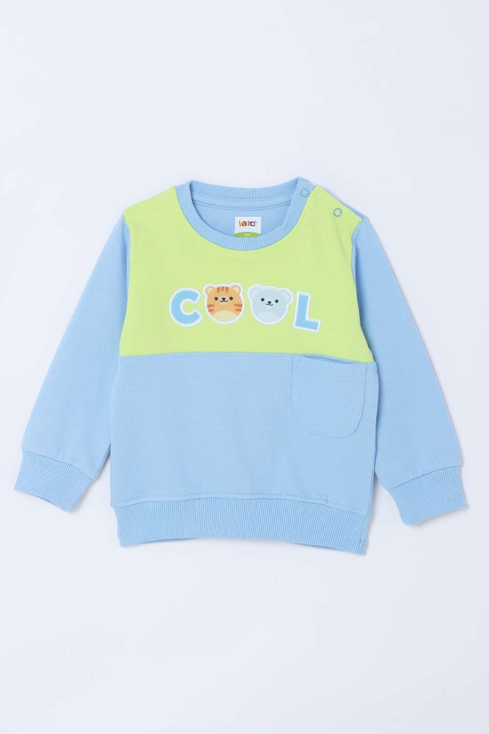 Color-Block-Cotton-Round-Neck-Infant-Boys-Sweatshirt