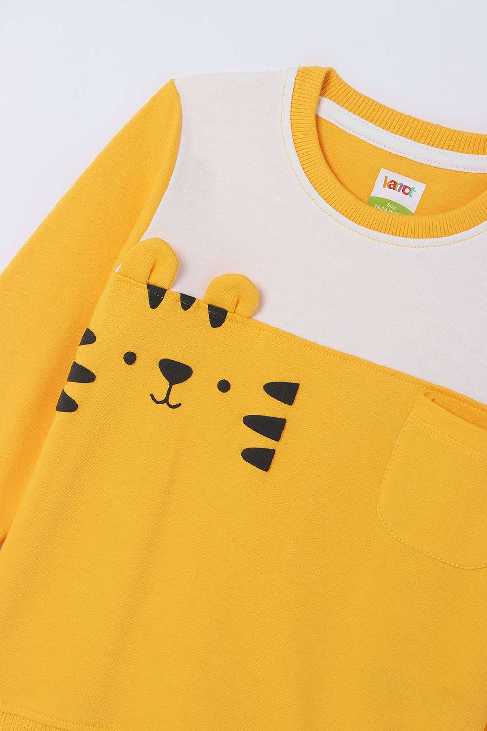 Color-Block-Cotton-Round-Neck-Infant-Boys-Sweatshirt
