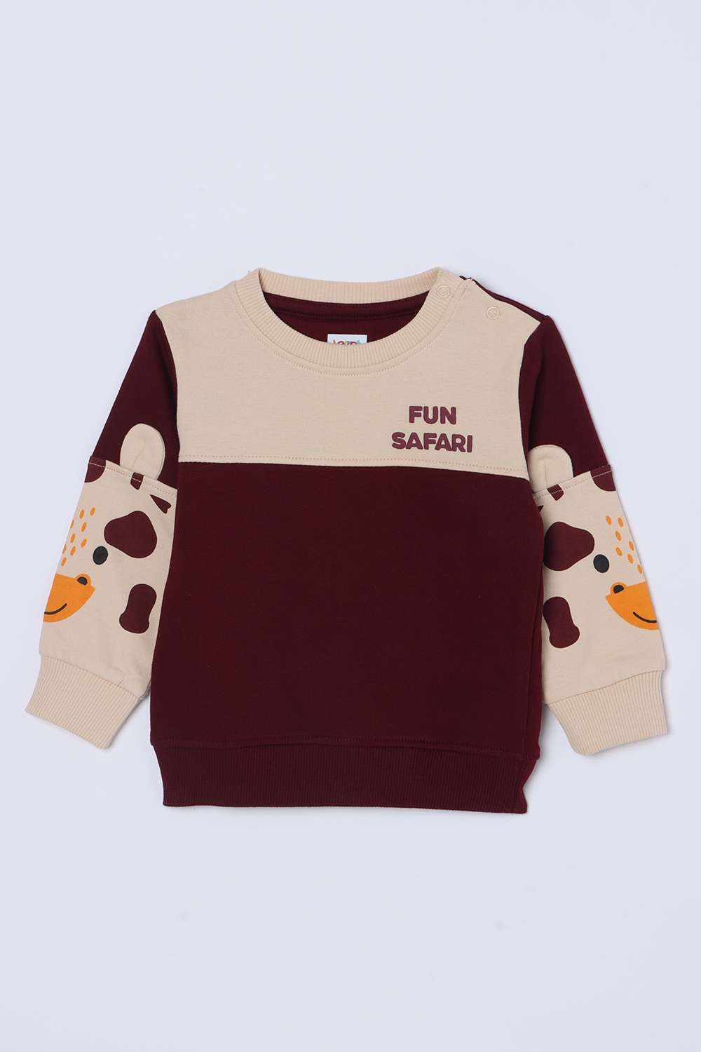 Color-Block-Cotton-Round-Neck-Infant-Boys-Sweatshirt