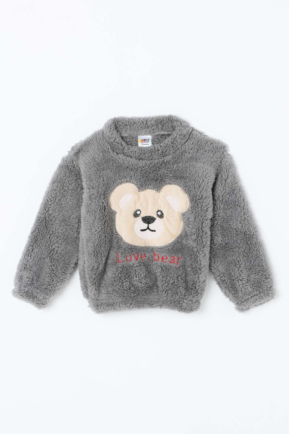 Embroidered-Blended-Fabric-High-Neck-Infant-Boys-Sweatshirt
