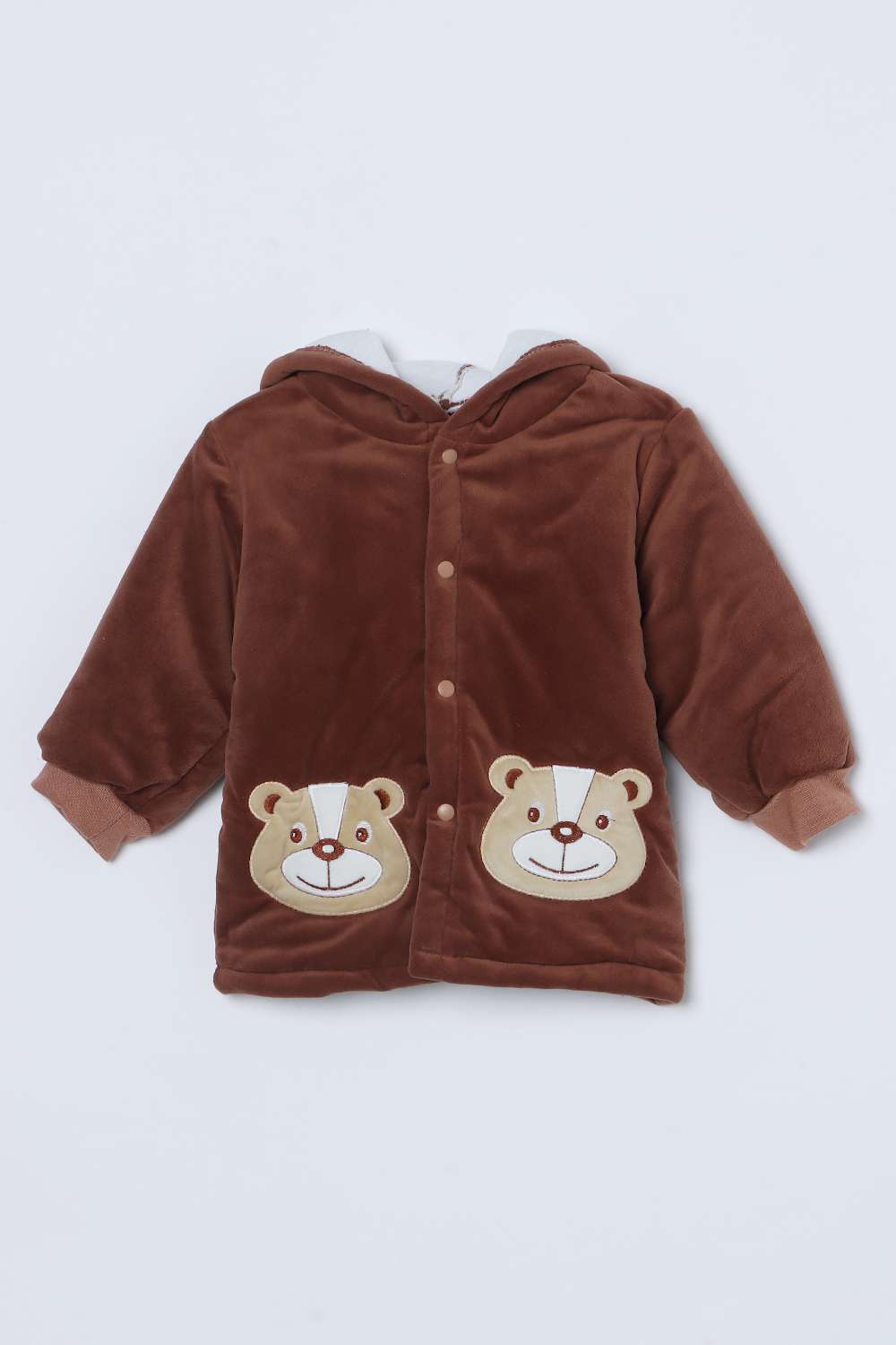 Solid-Polyester-Hooded-Infant-Boys-Sweatshirt