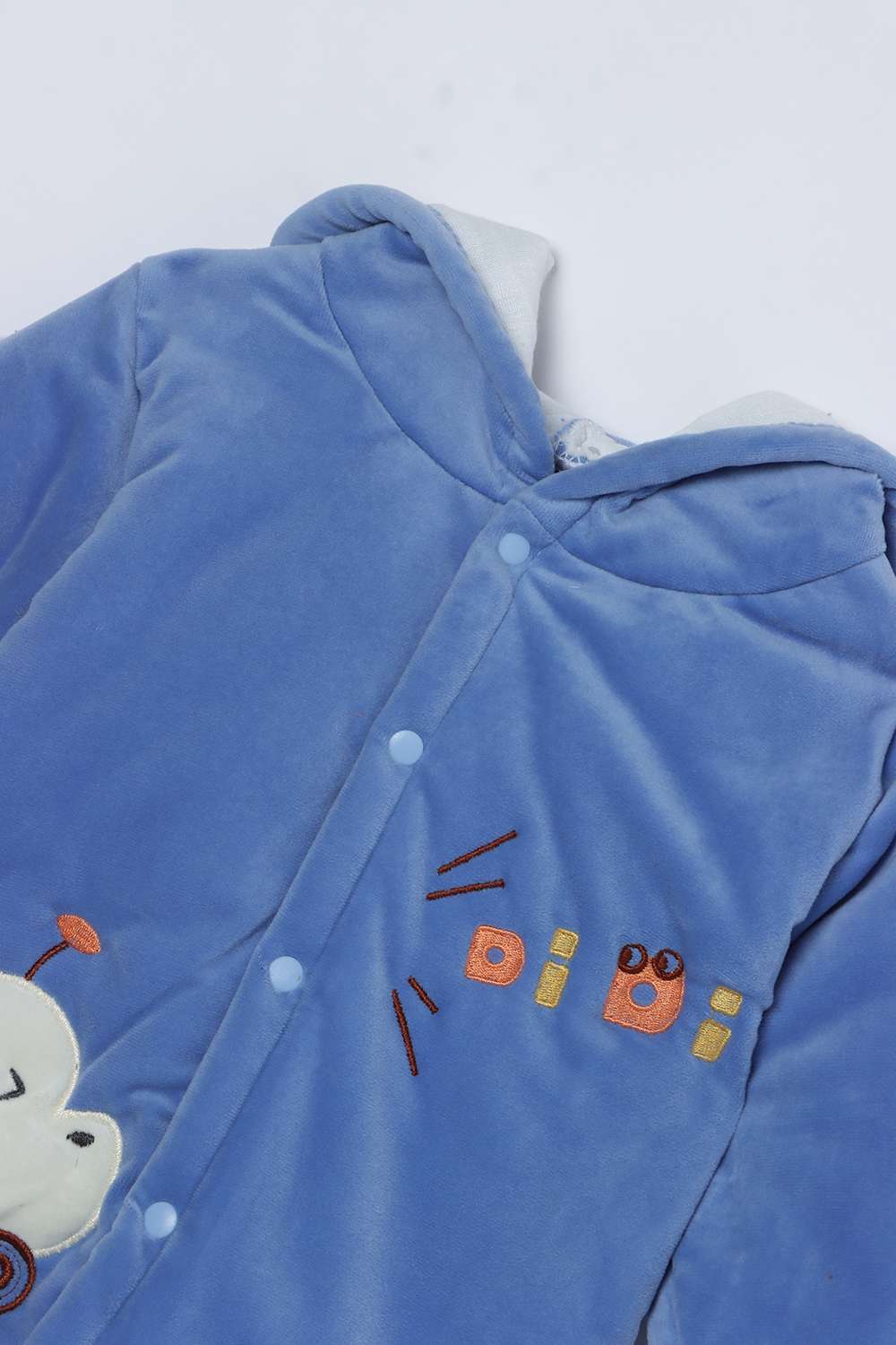 Solid-Polyester-Hooded-Infant-Boys-Sweatshirt