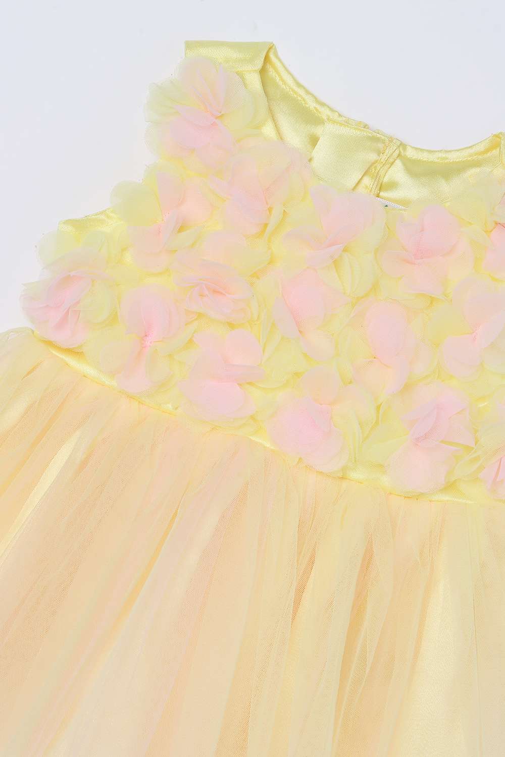 Embellished-Mesh-Round-Neck-Infant-Girls-Party-Wear-Dress