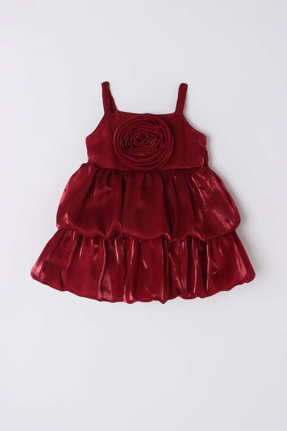 Blended-Fabric-Regular-Fit-Infant-Girls-Dress