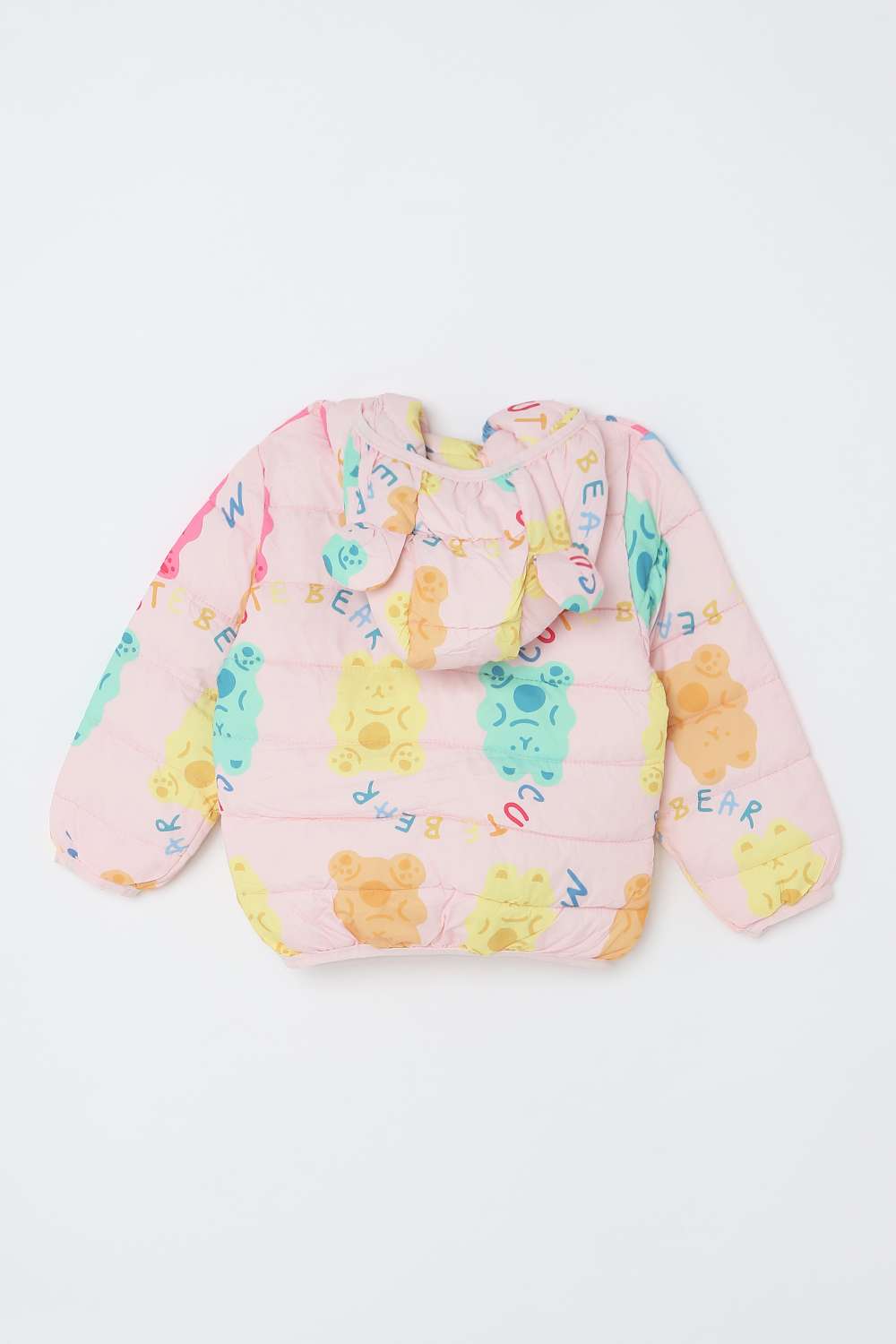 Printed-Polyester-Hooded-Infant-Girls-Jacket