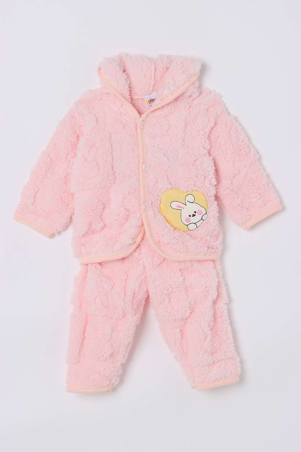 Printed-Blended-Fabric-Hooded-Boy-s-Clothing-Set