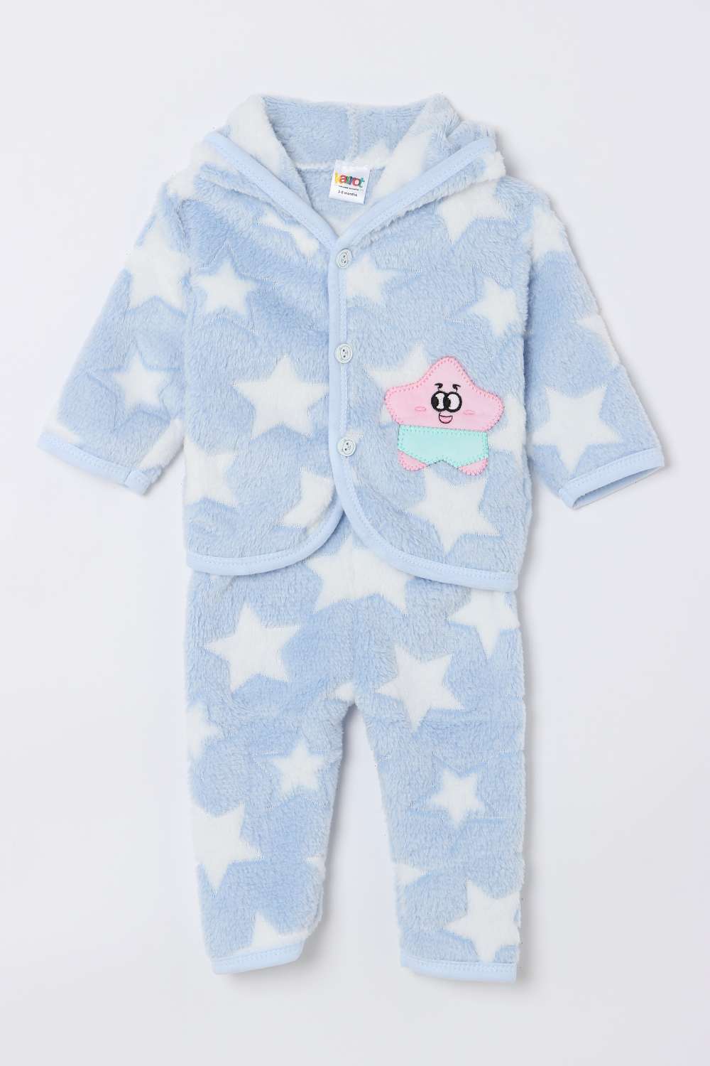 Blended-Fabric-Regular-Fit-Infant-Boys-Co-Ord-Set