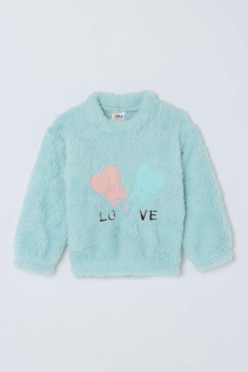 Character-Print-Blended-Fabric-High-Neck-Infant-Boys-Sweatshirt