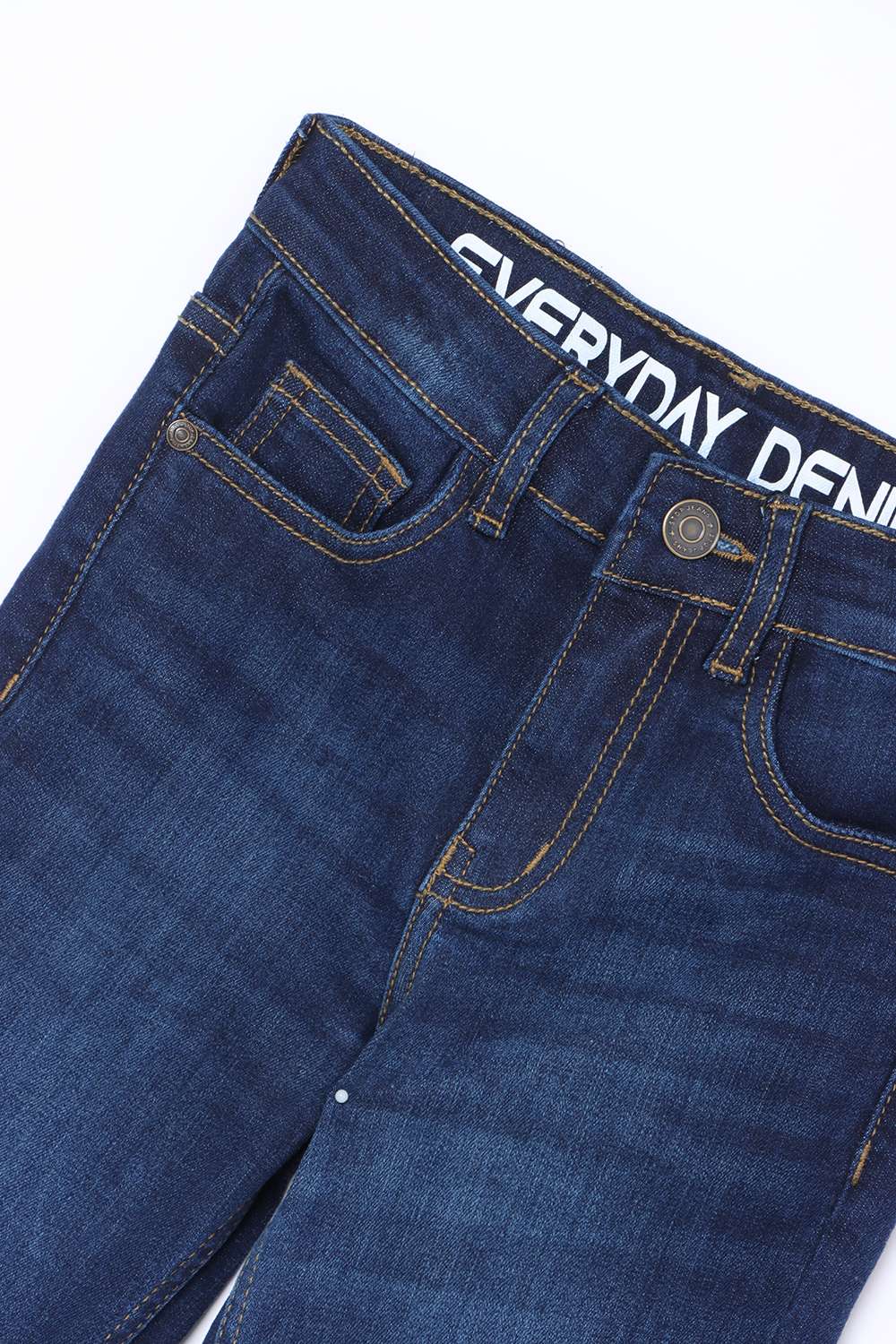 Solid-Denim-Regular-Fit-Boys-Jeans