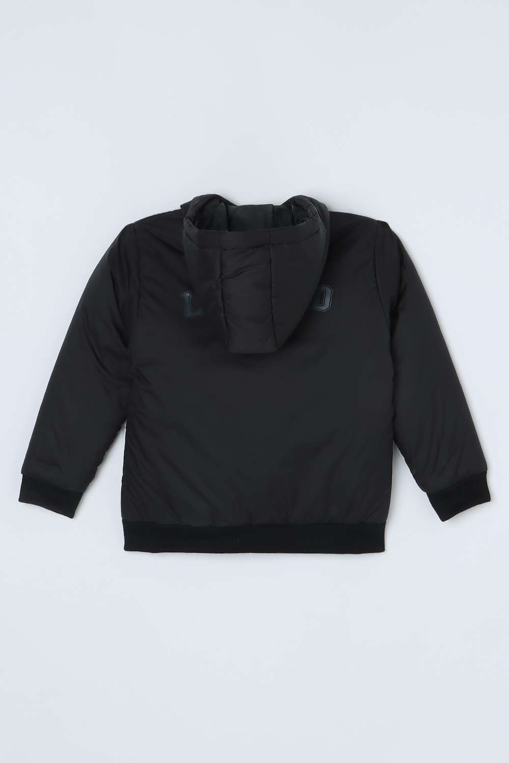 Solid-Polyester-Hooded-Boys-Jacket